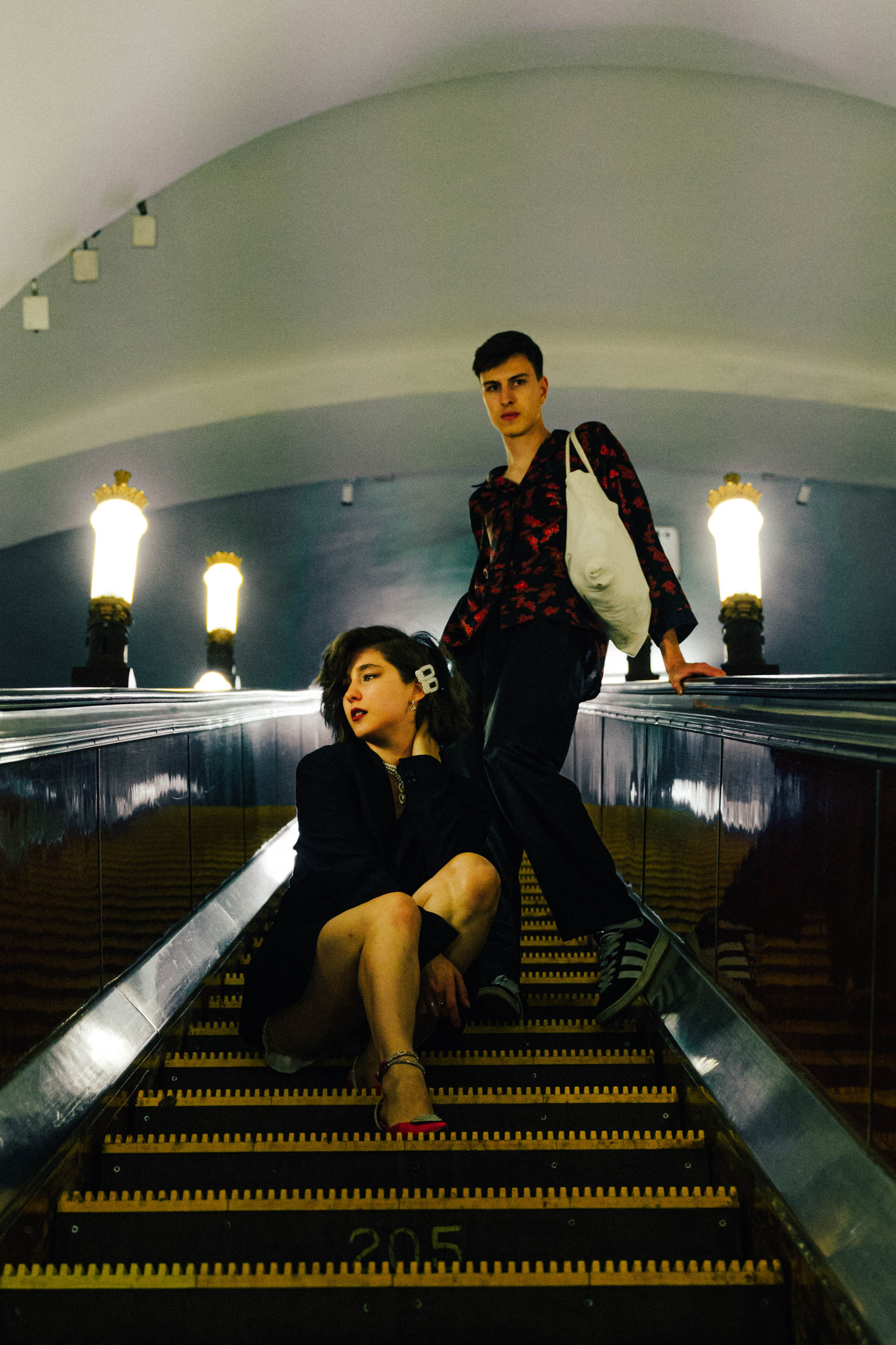 Ночь в метро. Портретный фотограф в Москве Эмиль Халиков