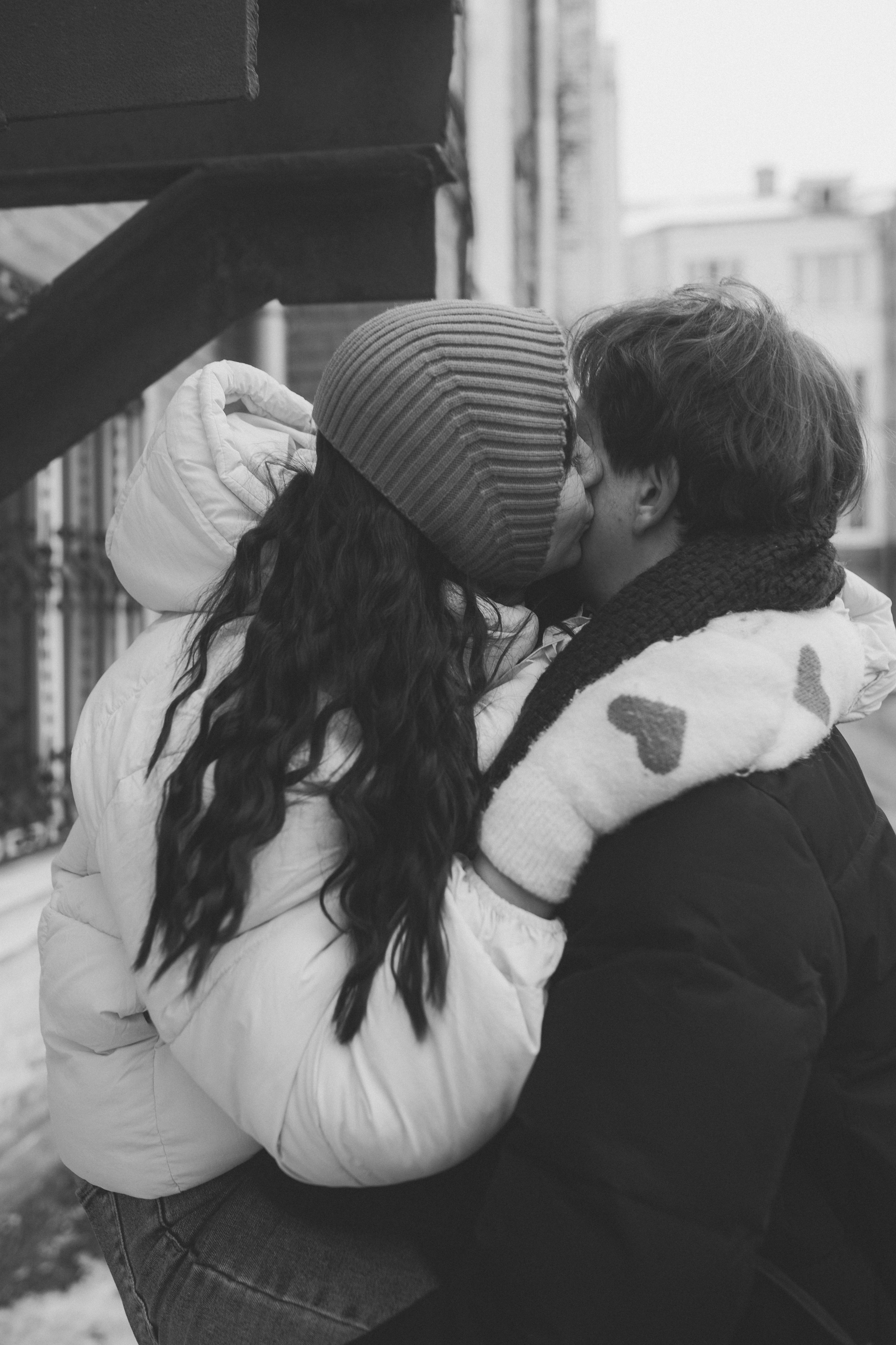 Зимняя прогулка. Свадебный фотограф Казань