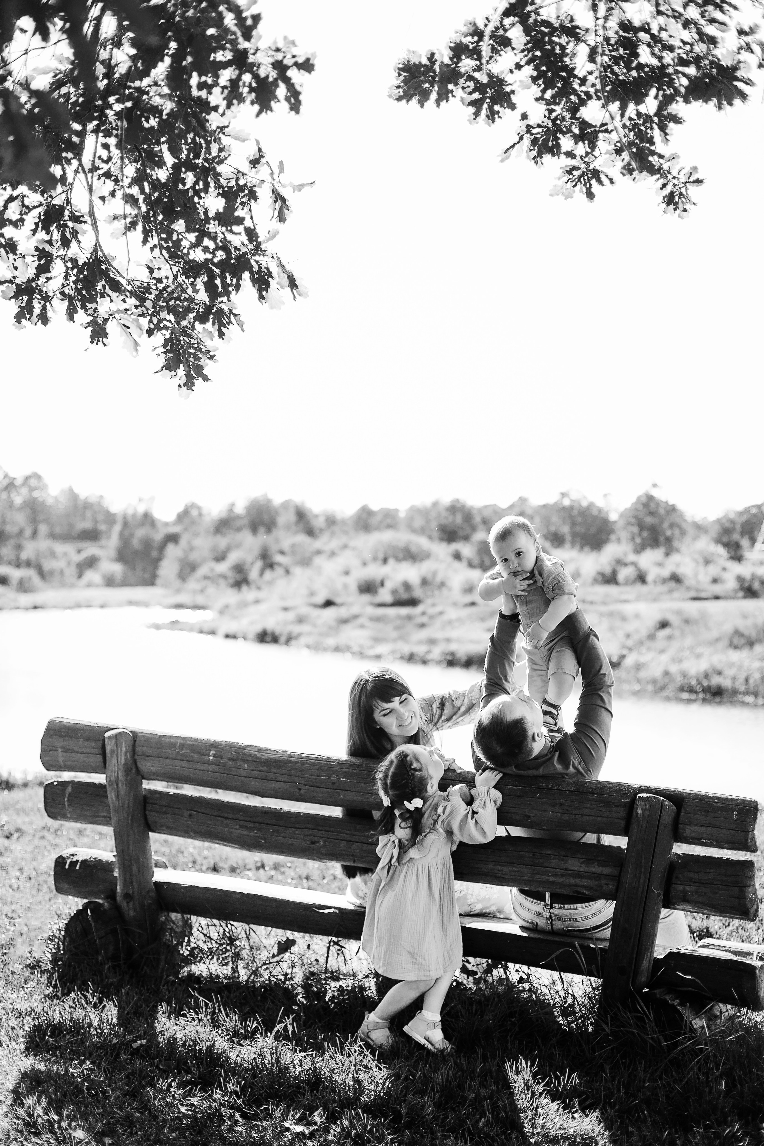 Екатерина, Алексей, Соня и Егор. Свадебный и семейный фотограф Александра Кос