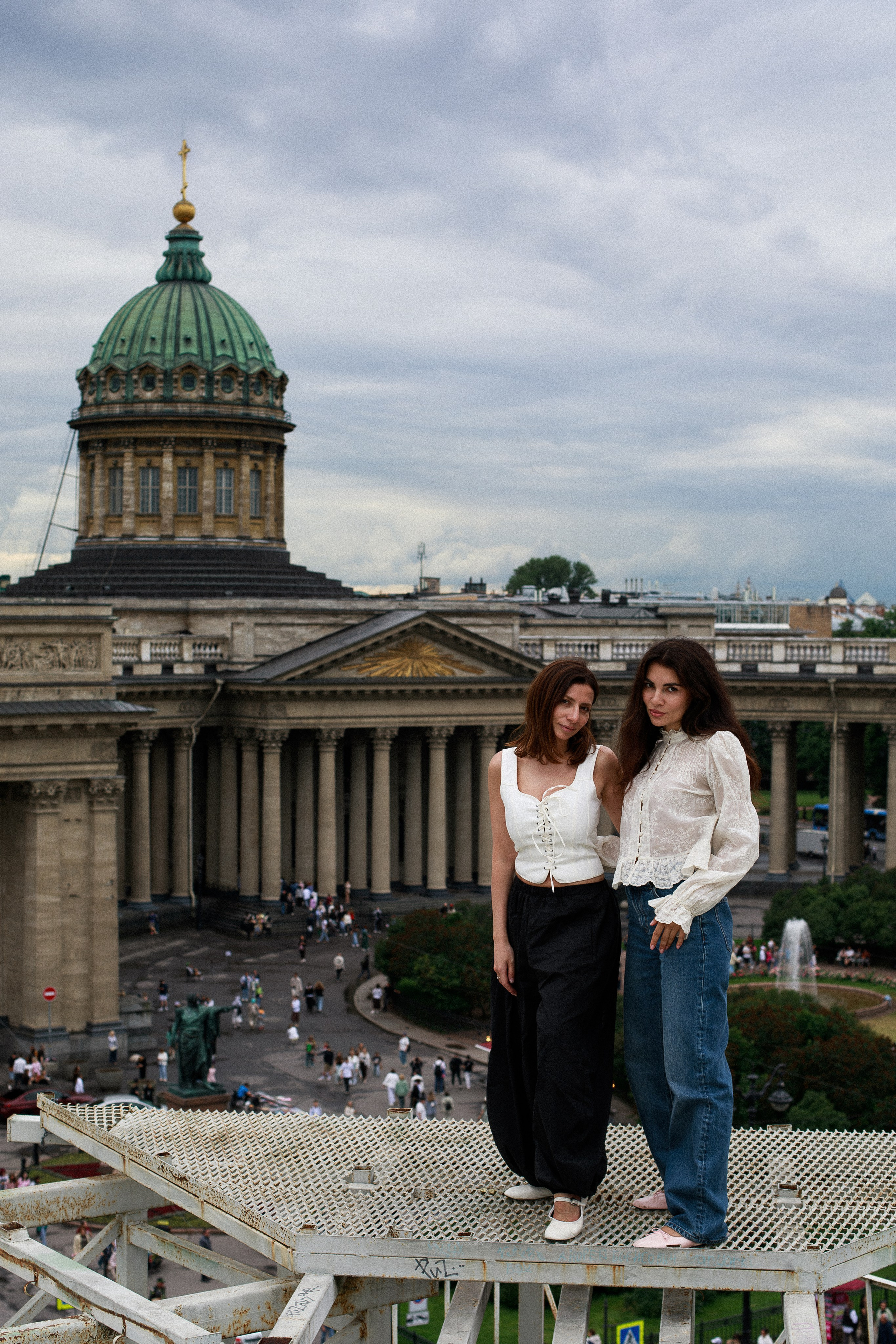 Прогулка у Казанского собора с Ириной. Фотограф в Санкт-Петербурге Таня Михайлова