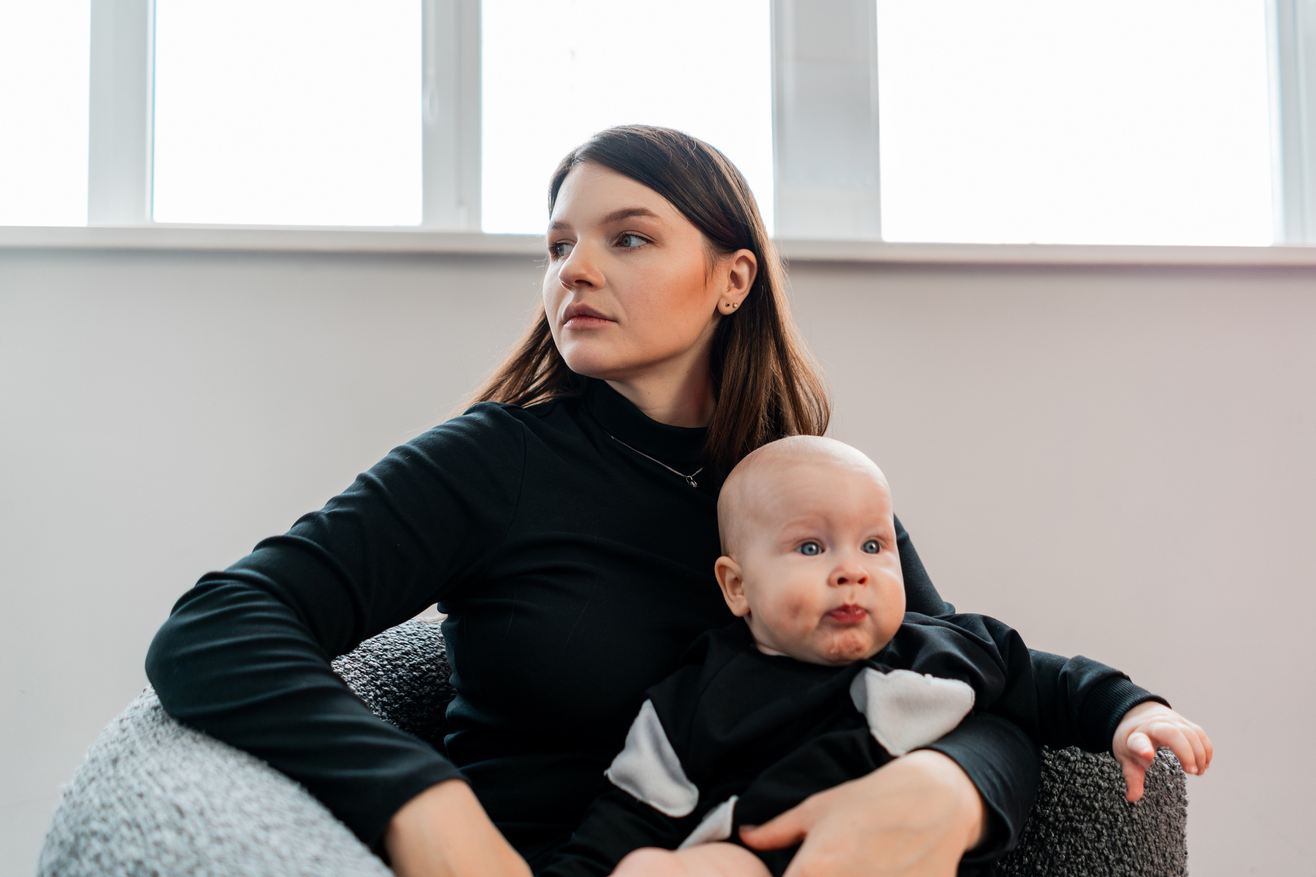 Семейная фотосессия Кристины и малыша Славы в Калуге