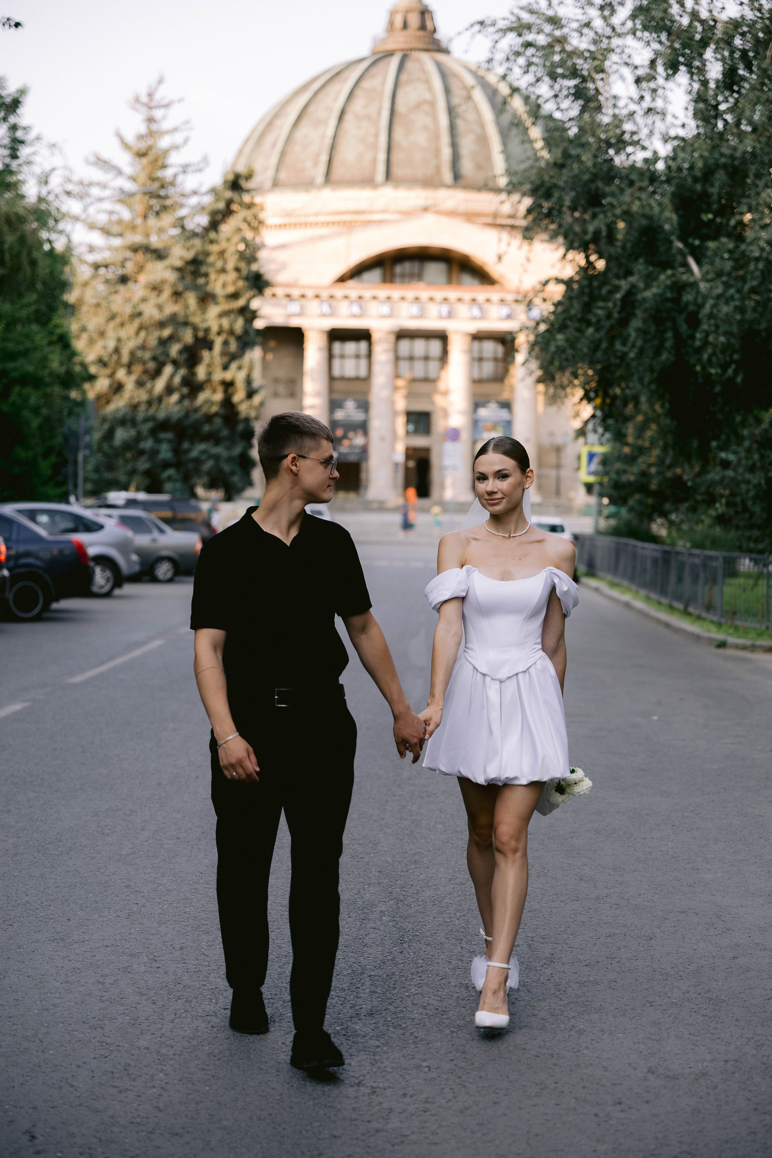 Татьяна, Вячеслав (Прогулка после ЗАГСа). Фотограф в Волгограде Кристина Прохоренко