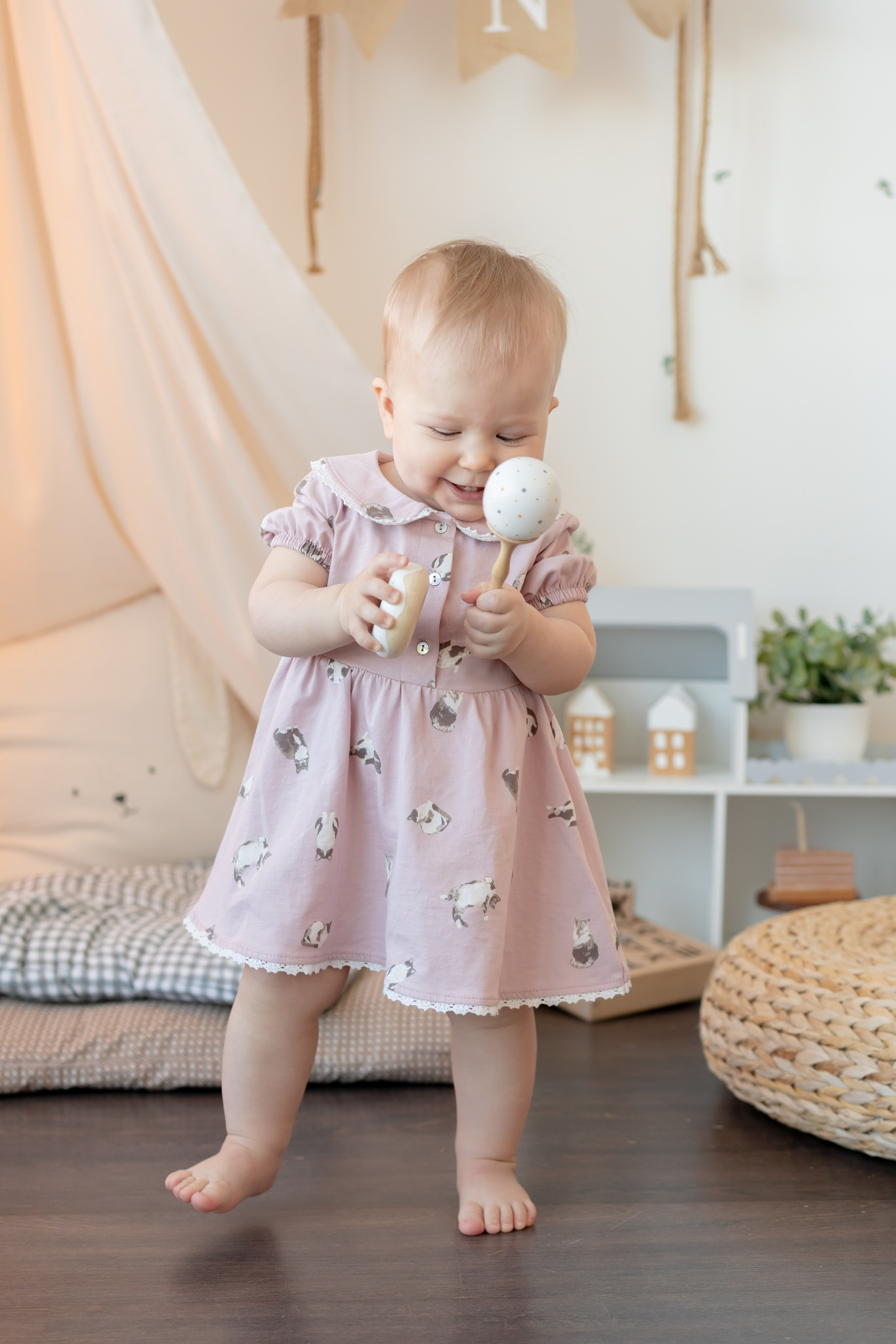 Авроре 1 годик!. Детская, семейная фотостудия в Санкт-Петербурге ТЕПЛО