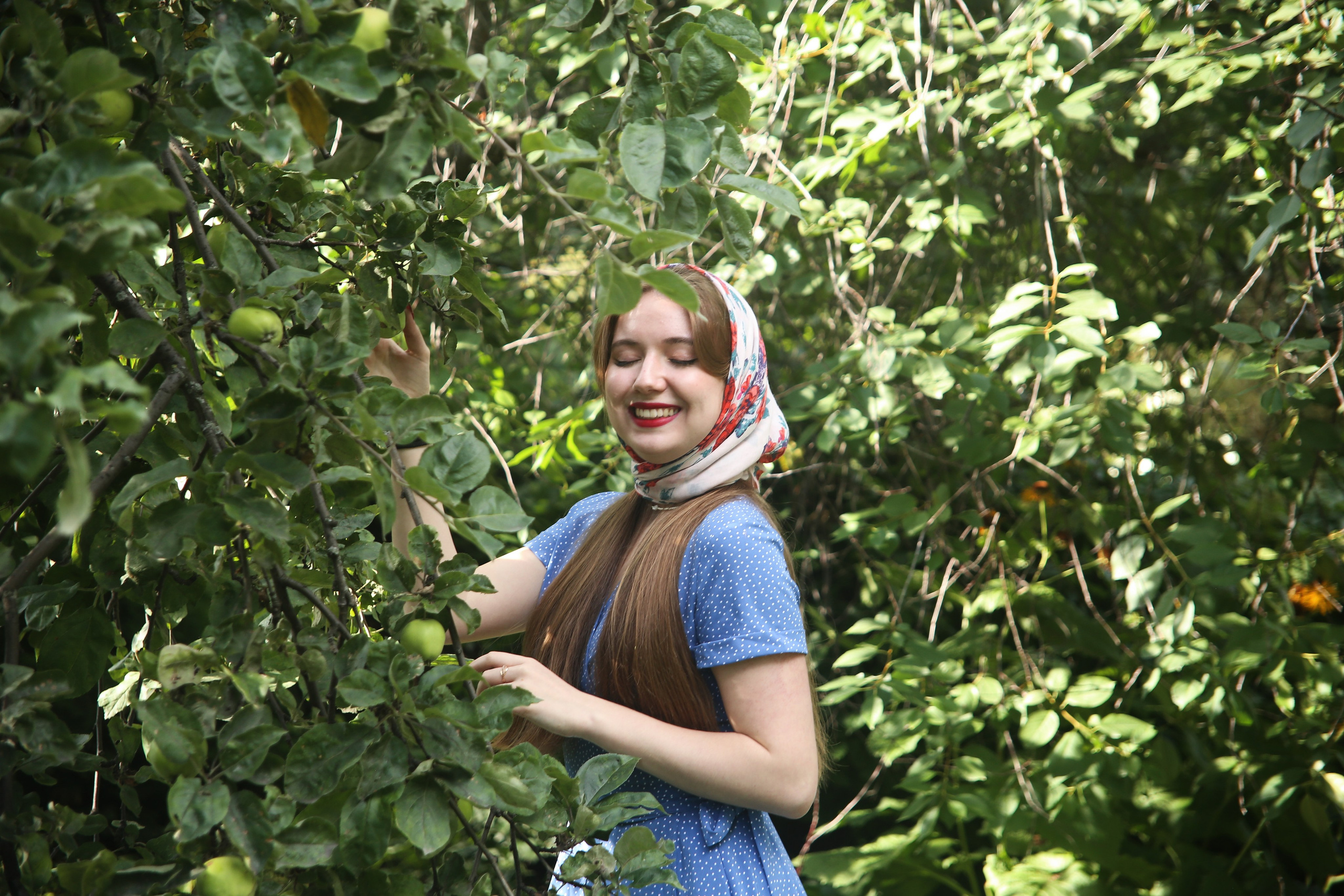 Съемки на улице