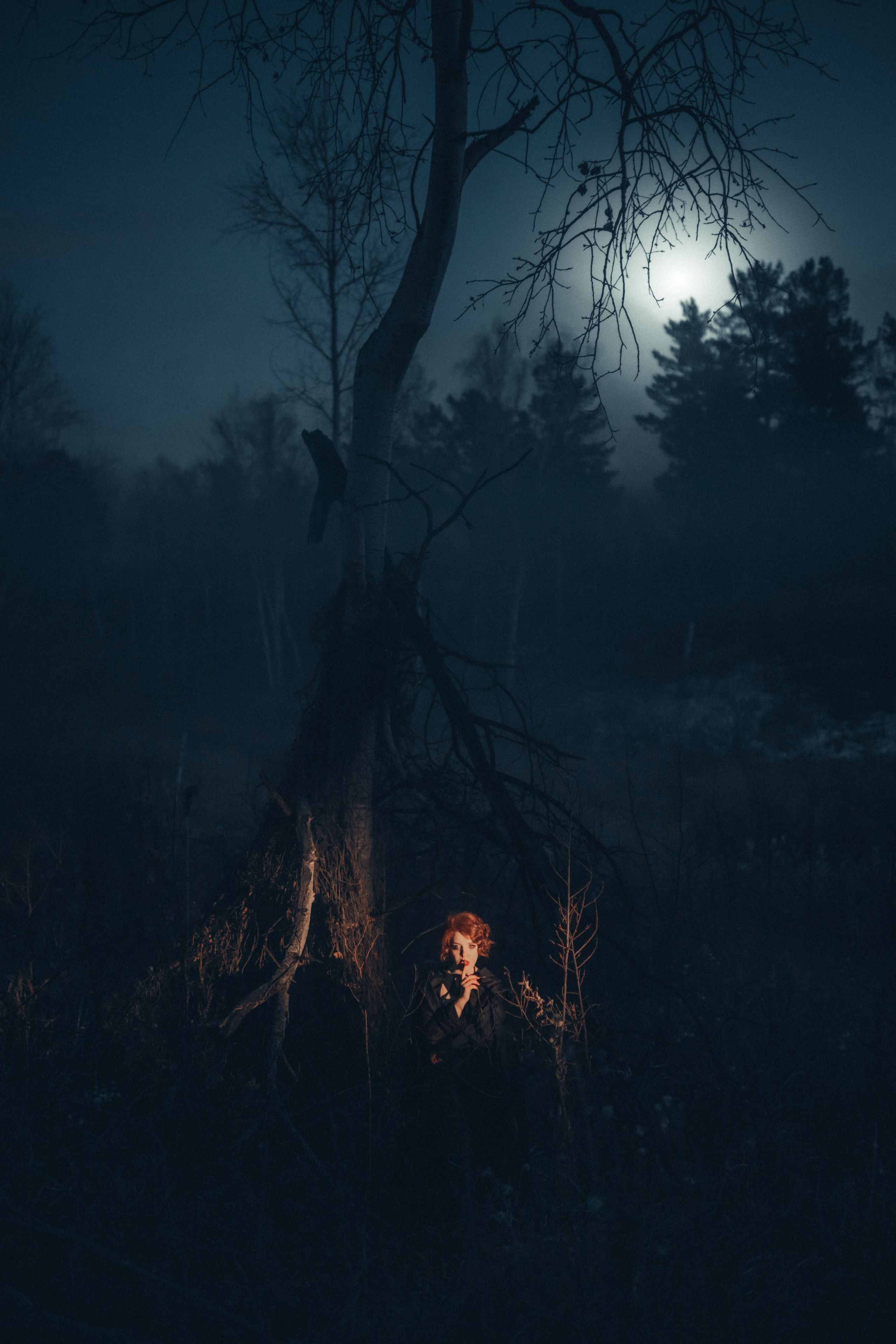 Ведьма в лесу. Belichev45foto.ru