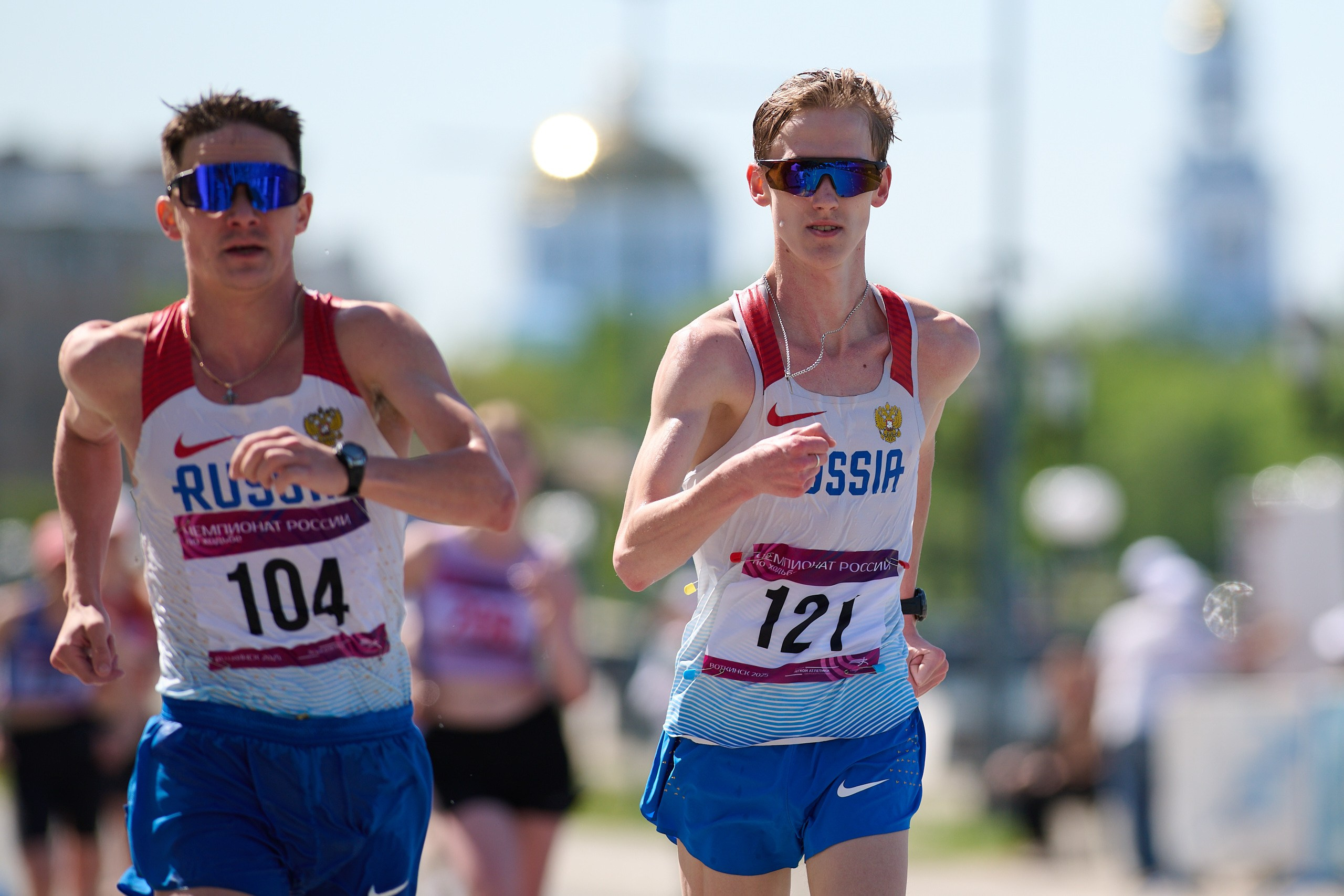 Чемпионат России по спортивной ходьбе 2025. Спортивный репортажный фотограф в Ижевске Сергей Мерзляков