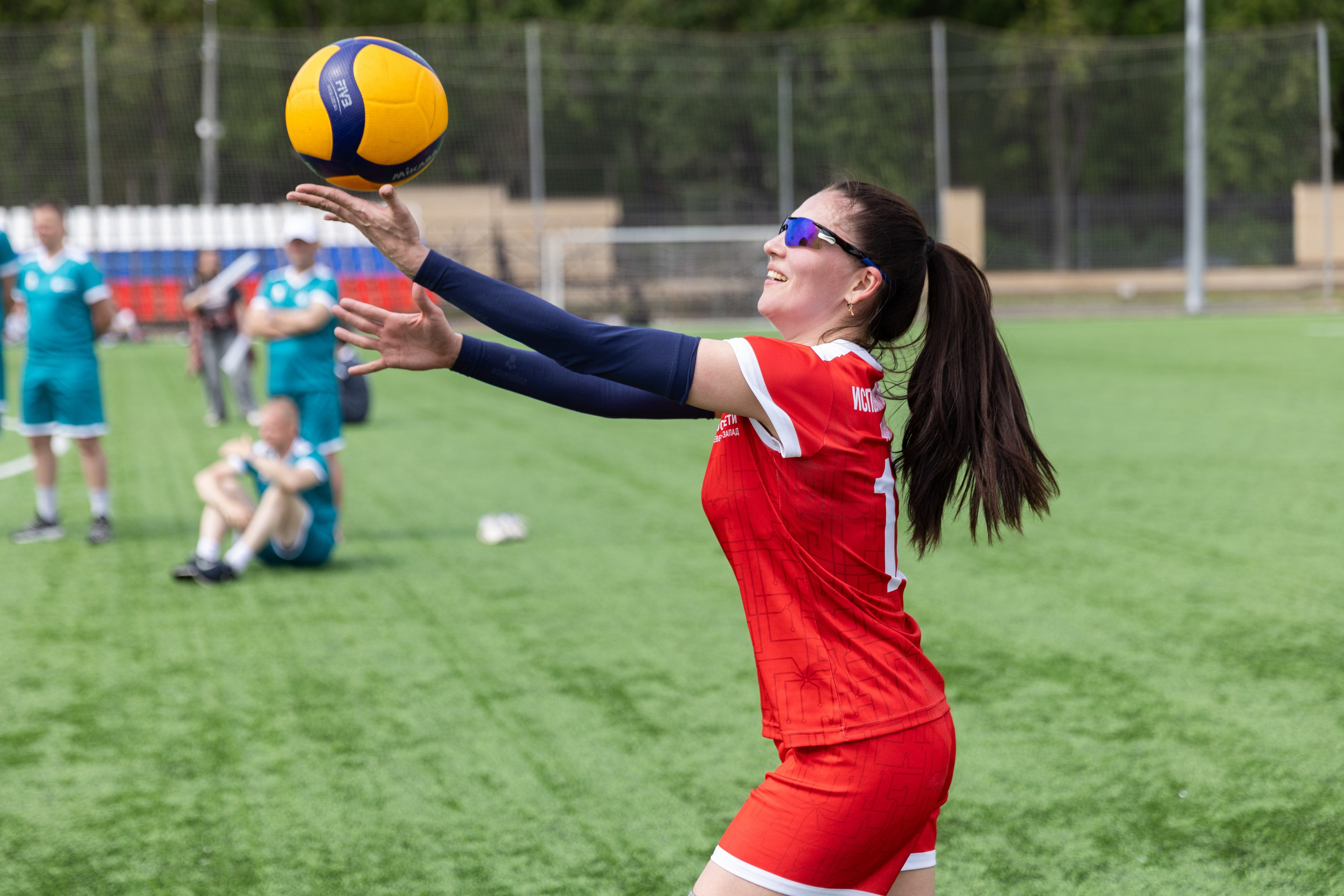 Летняя спартакиада «Росссети». Снимаю съемки