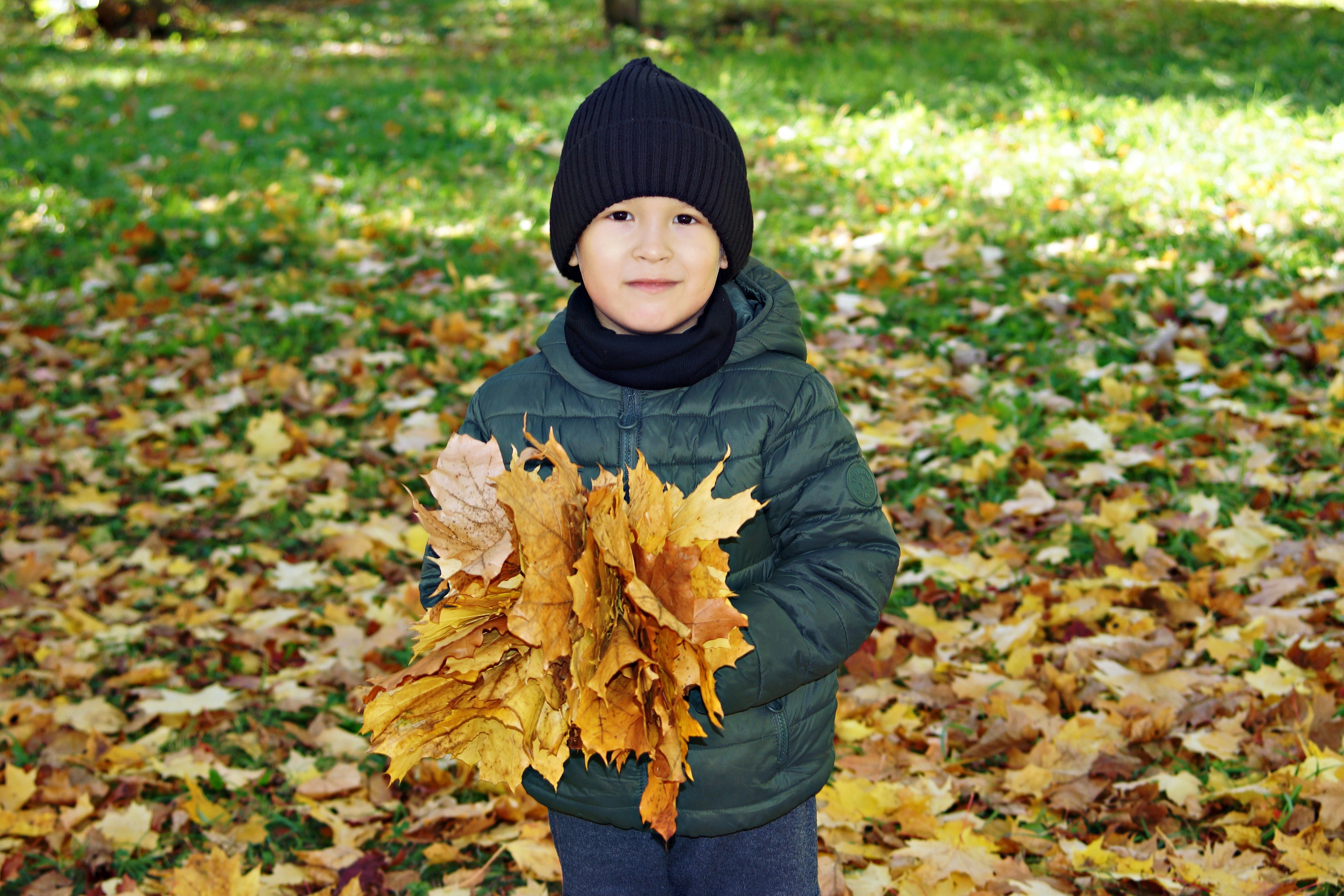 Осенняя фотосессия в детском саду г. Йошкар-Ола