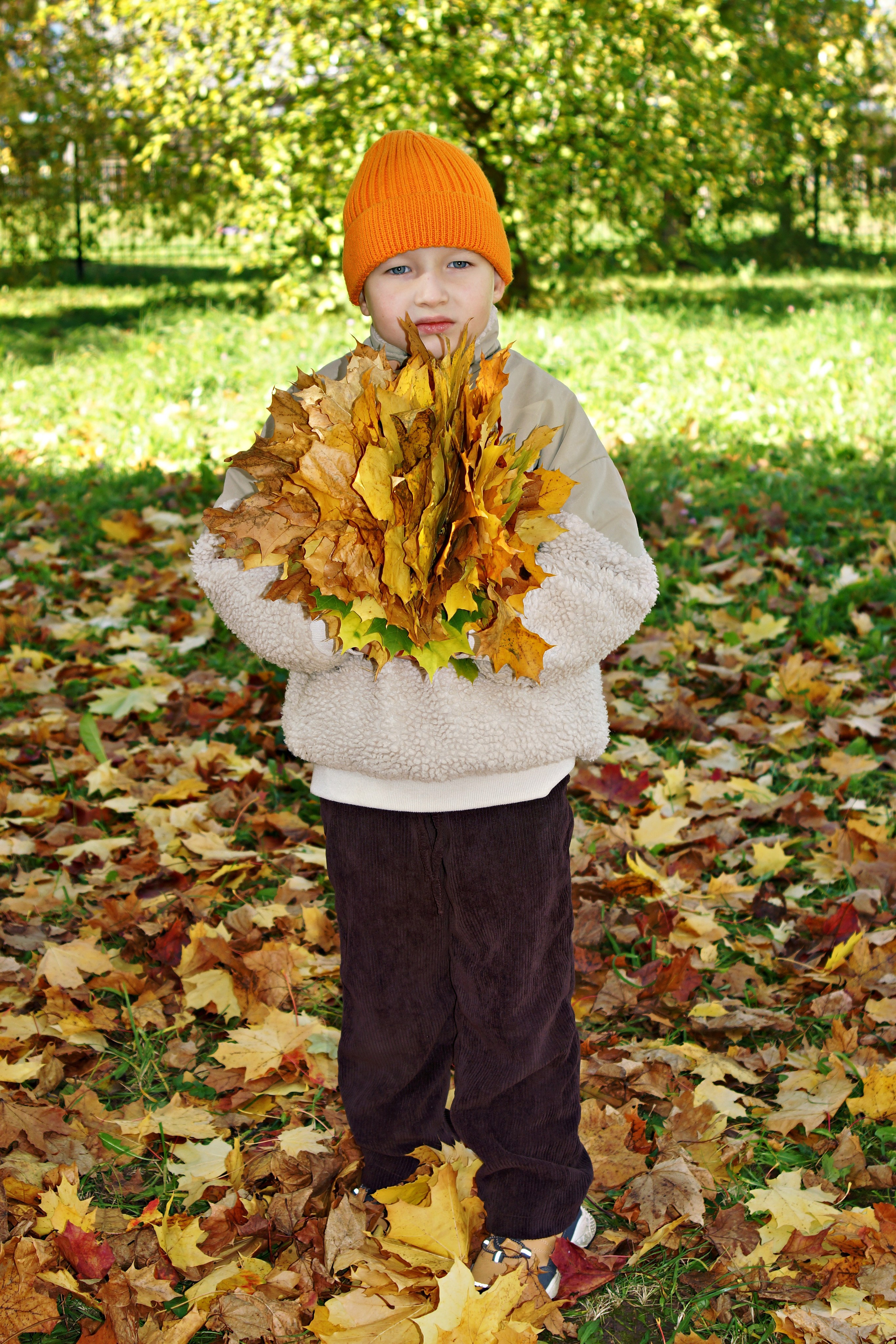 Осенняя фотосессия в детском саду г. Йошкар-Ола