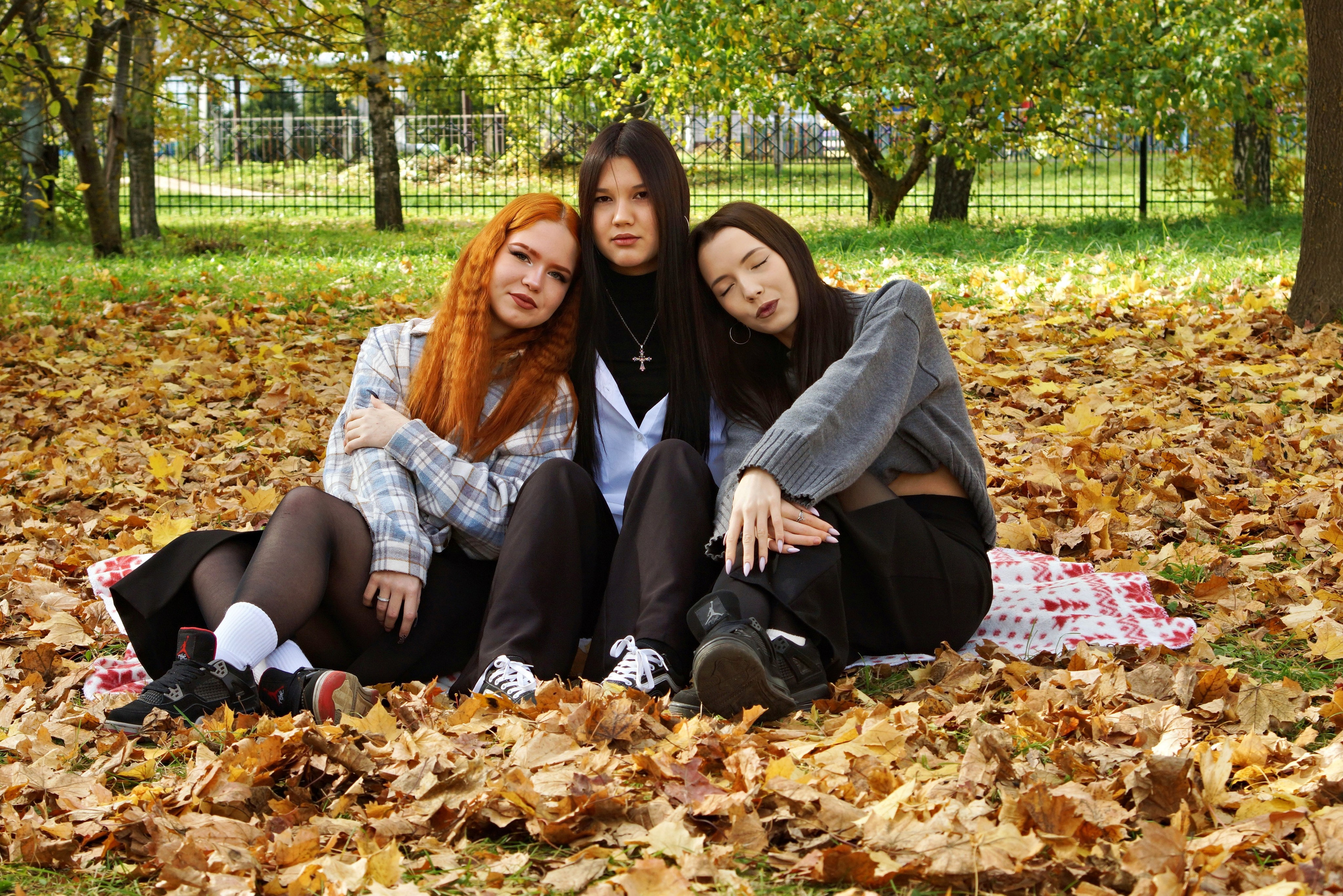 Осенняя фотосессия в школе г. Йошкар-Ола