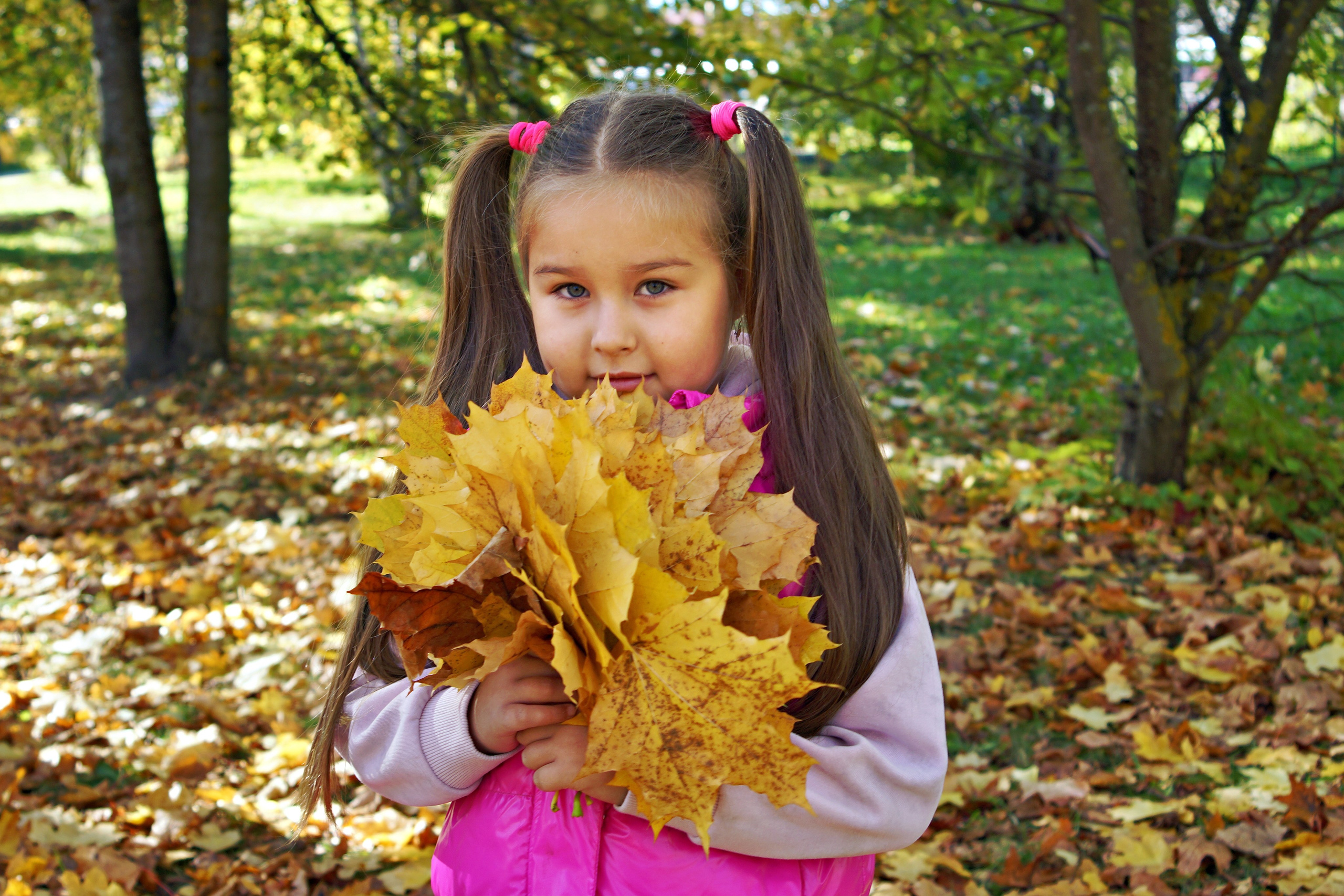 Осенняя фотосессия в детском саду г. Йошкар-Ола