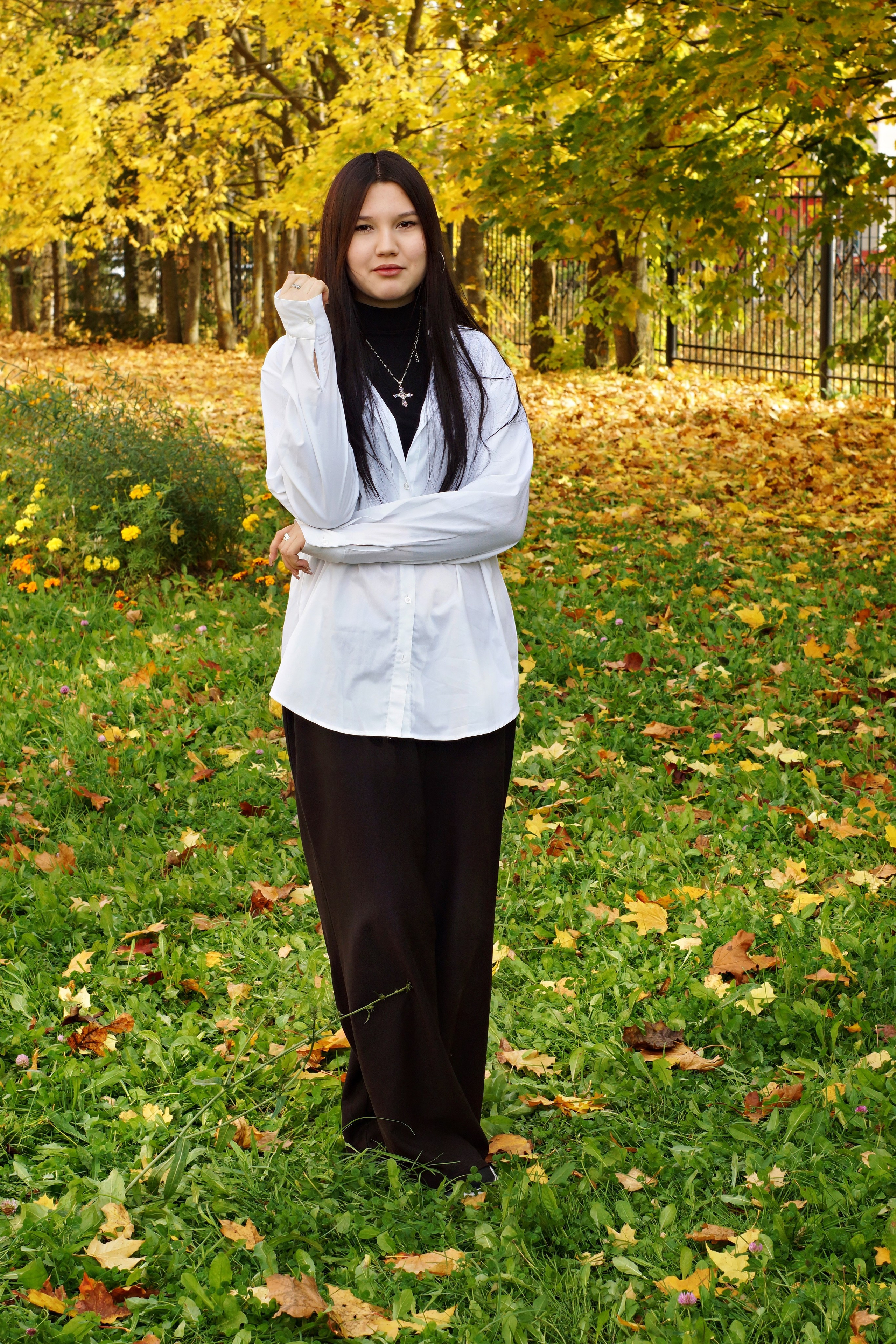 Осенняя фотосессия в школе г. Йошкар-Ола