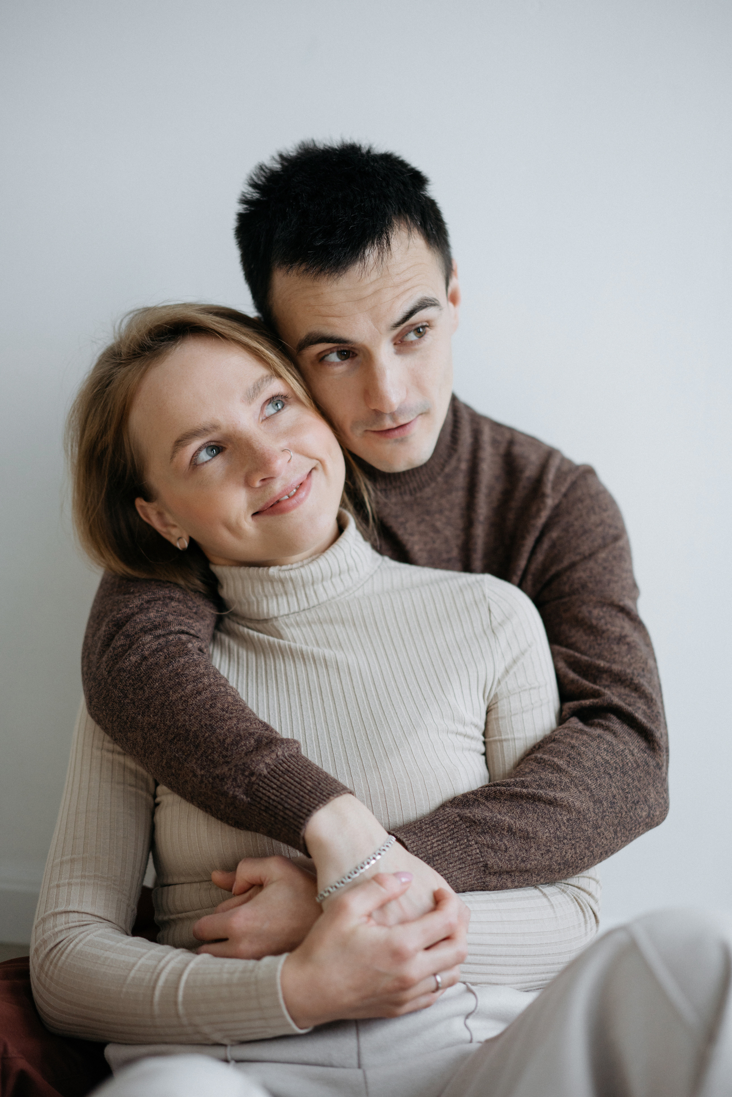 Фотографии семьи в студии. Свадебный и семейный фотограф в Калининграде Анастасия Гриценко