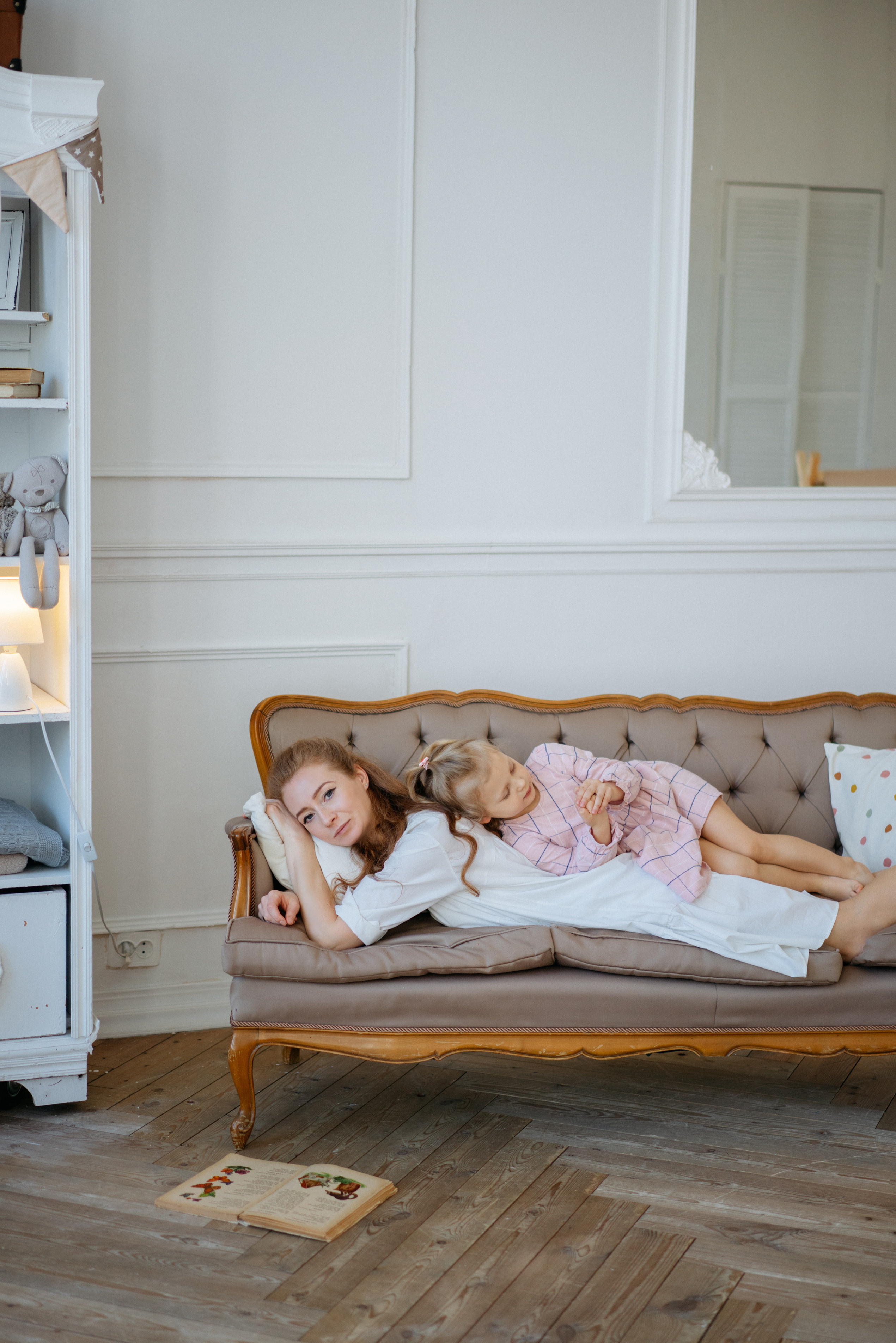 Семейная фотография в пижамах. Свадебный и семейный фотограф в Калининграде Анастасия Гриценко