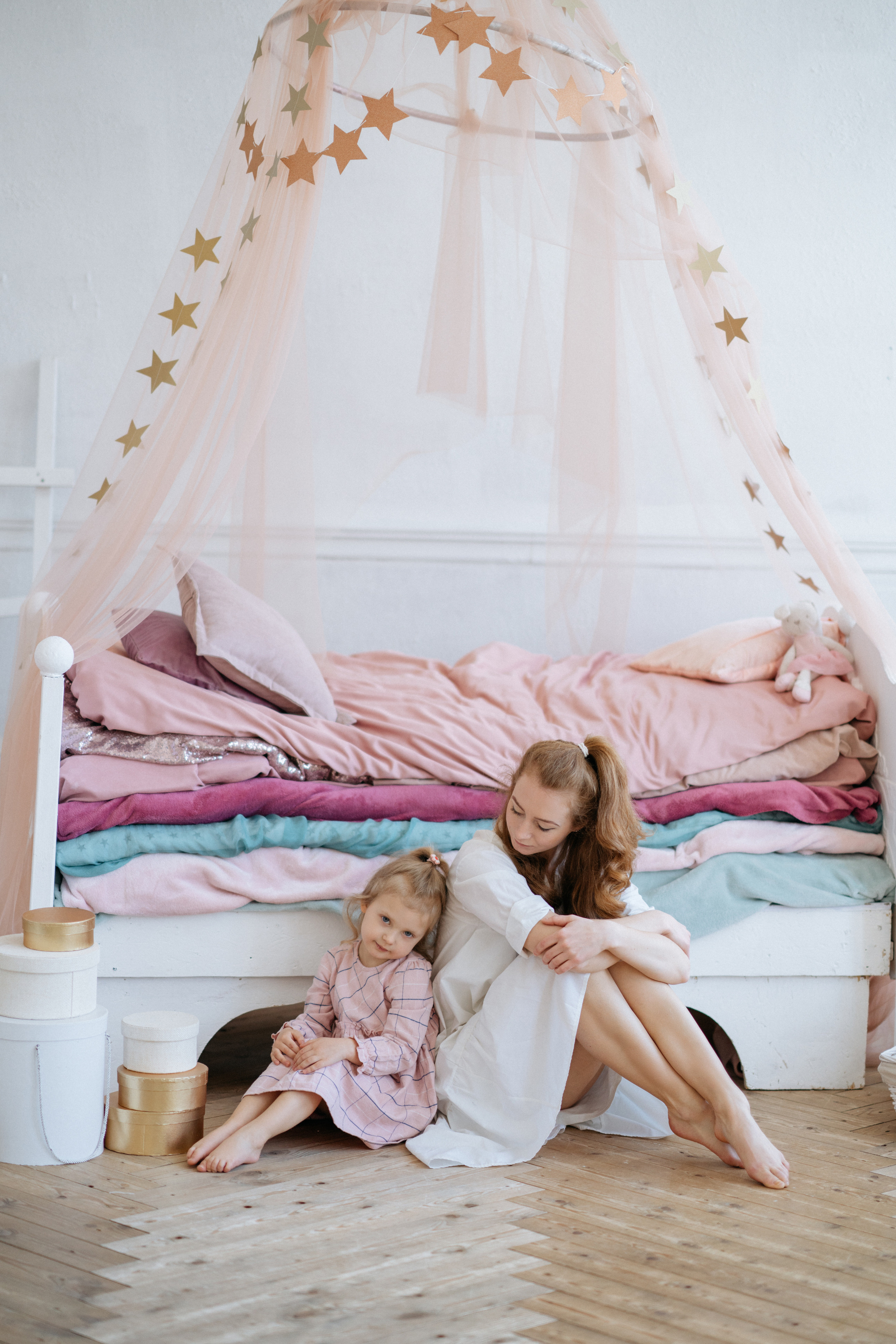 Семейная фотография в пижамах. Свадебный и семейный фотограф в Калининграде Анастасия Гриценко