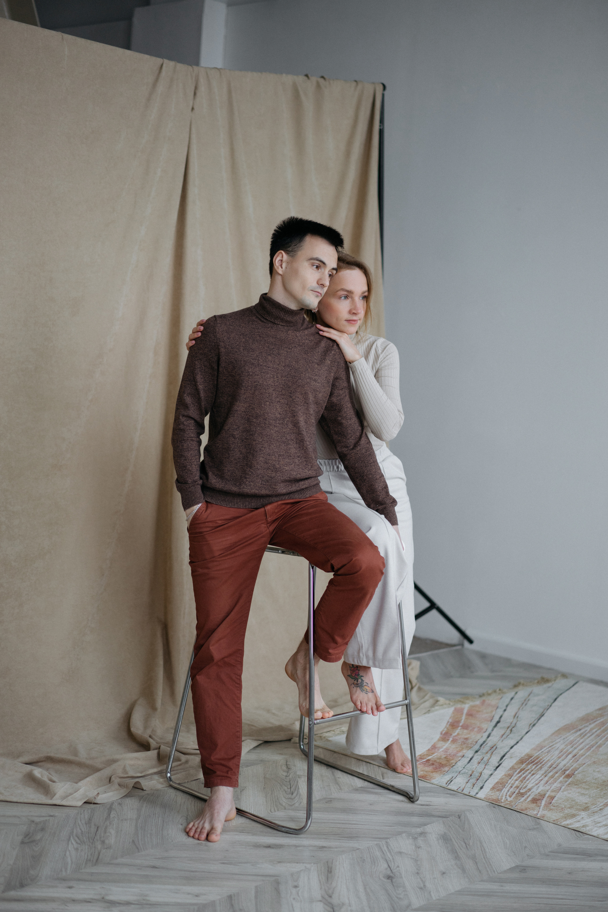 Фотографии семьи в студии. Свадебный и семейный фотограф в Калининграде Анастасия Гриценко