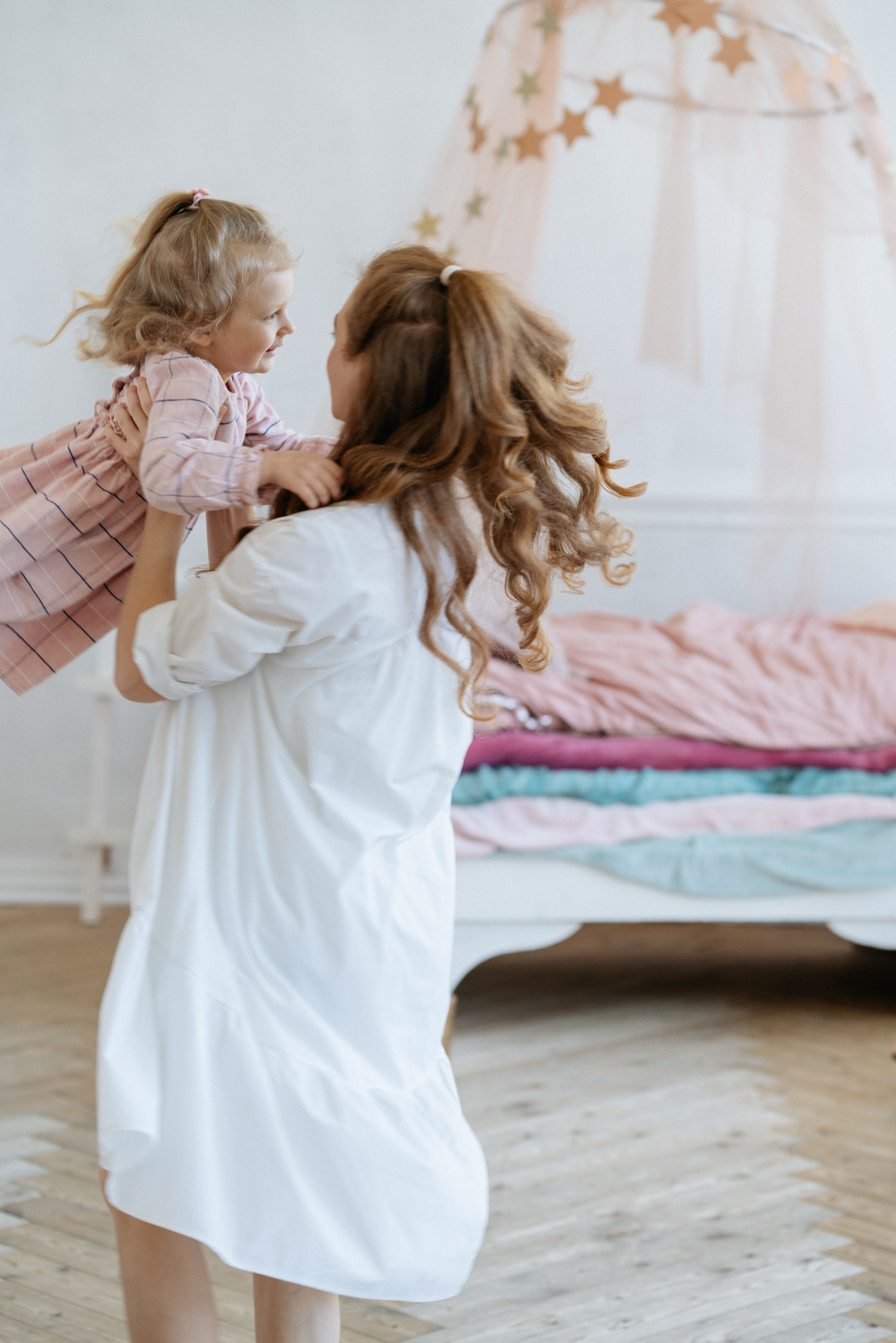 Семейная фотография в пижамах. Свадебный и семейный фотограф в Калининграде Анастасия Гриценко