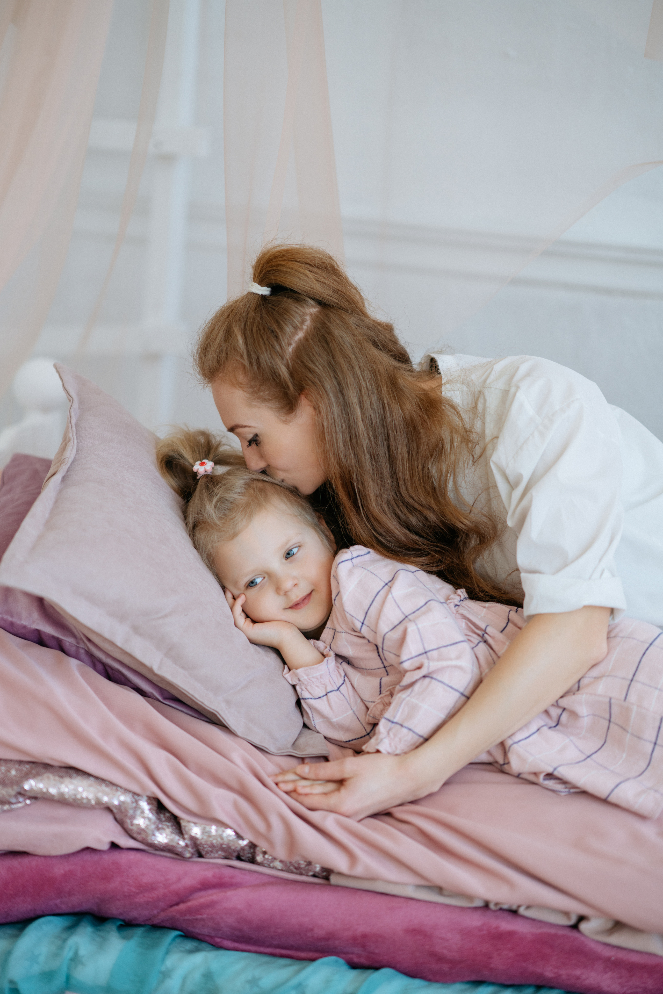 Семейная фотография в пижамах. Свадебный и семейный фотограф в Калининграде Анастасия Гриценко