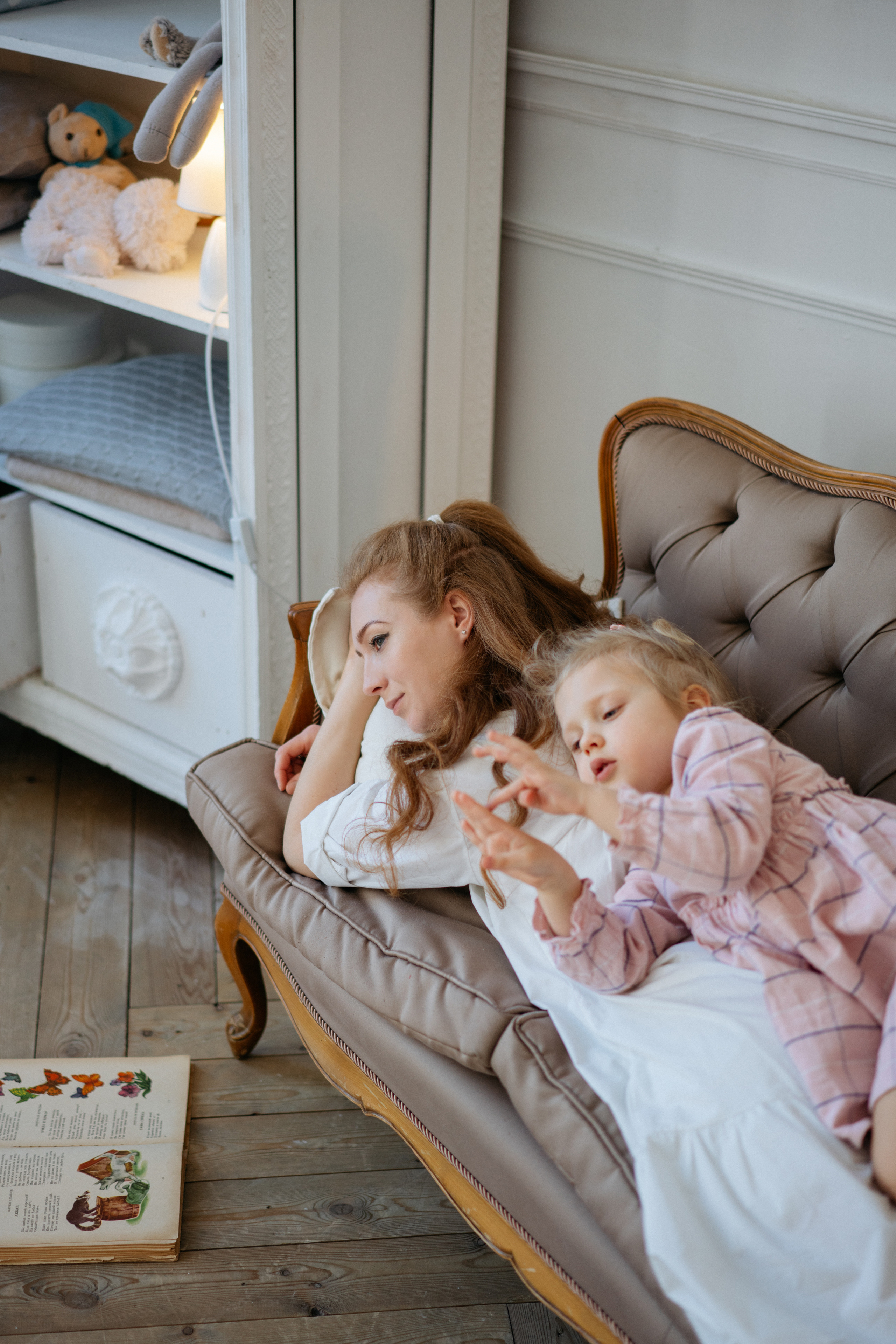 Семейная фотография в пижамах. Свадебный и семейный фотограф в Калининграде Анастасия Гриценко