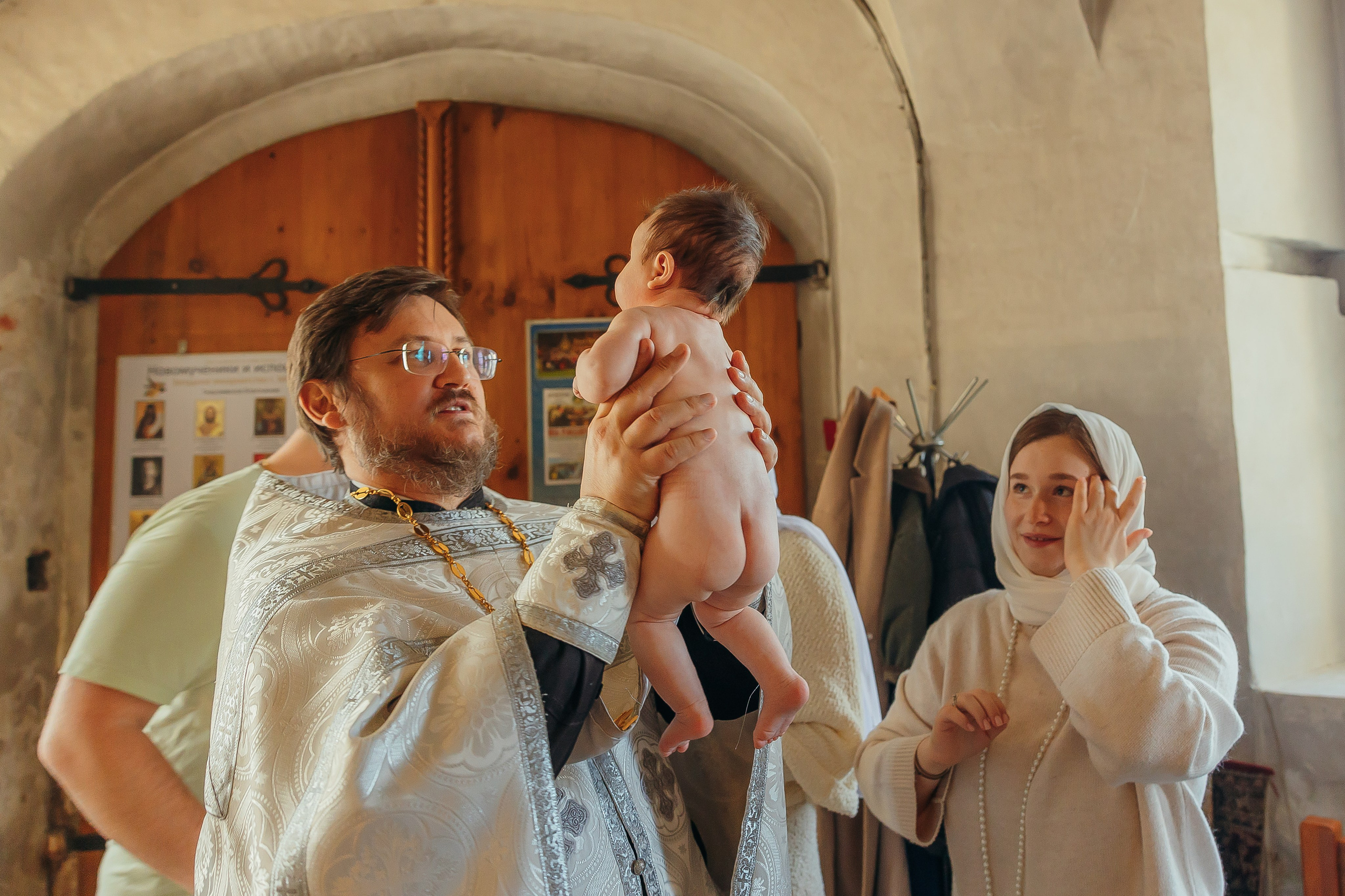 Таинство крещения. Портретный и семейный фотограф в Москве Стаховская Елена