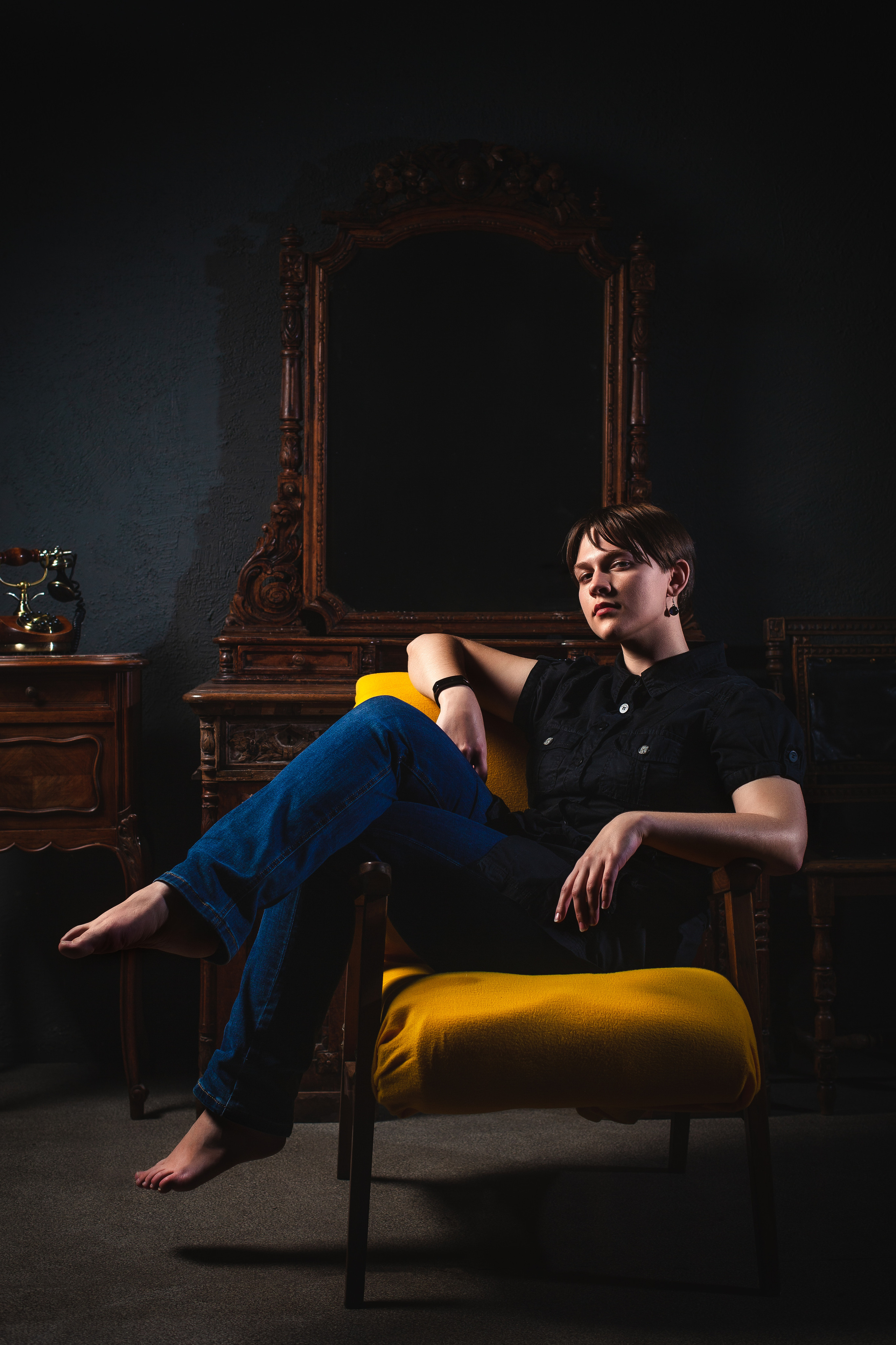 Студия. Социофобушек, фотографирует социофобушков. Фотограф в Санкт-Петербурге