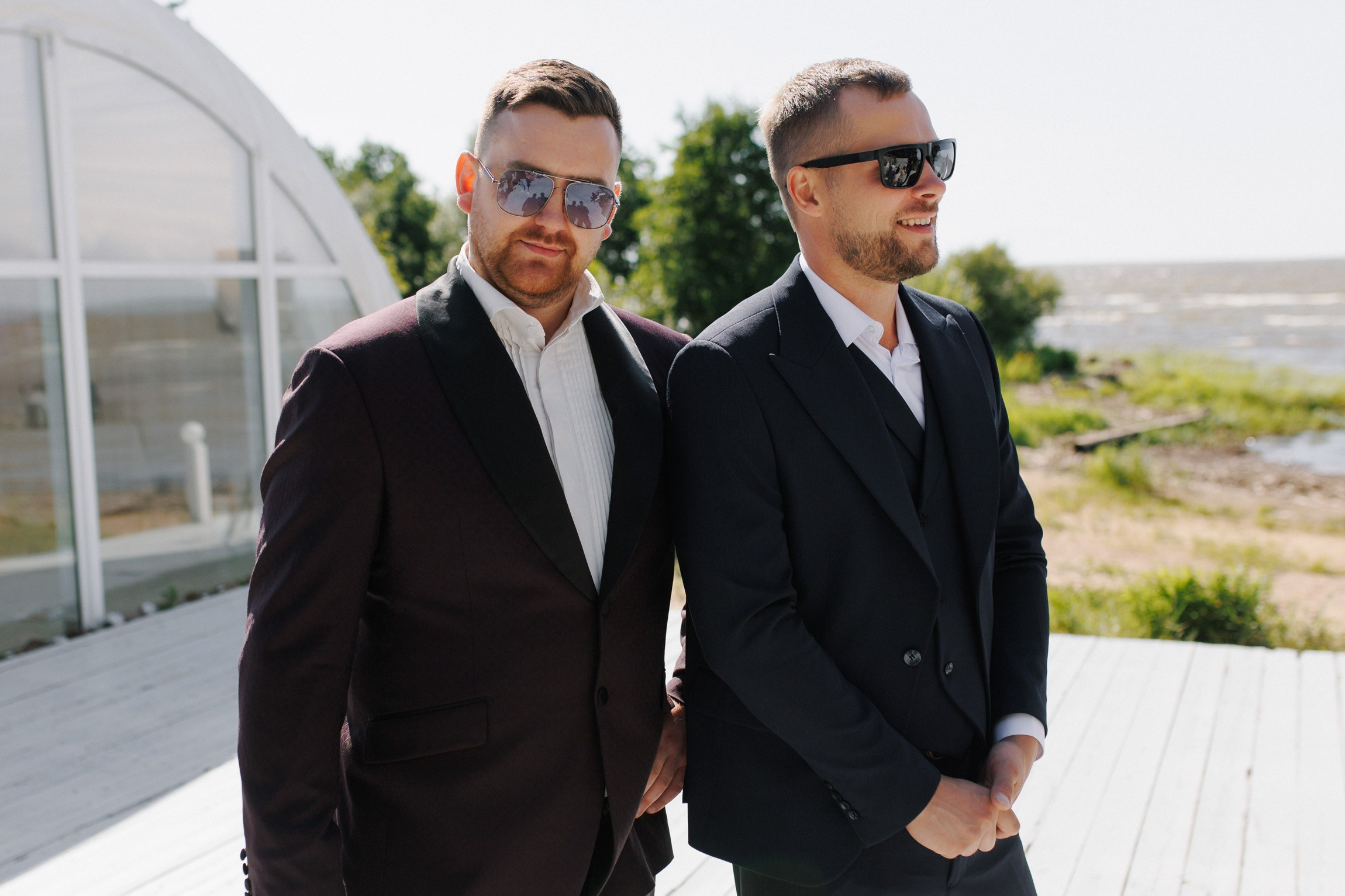 Свадебная фотосессия на финском заливе. Свадебный фотограф СПБ