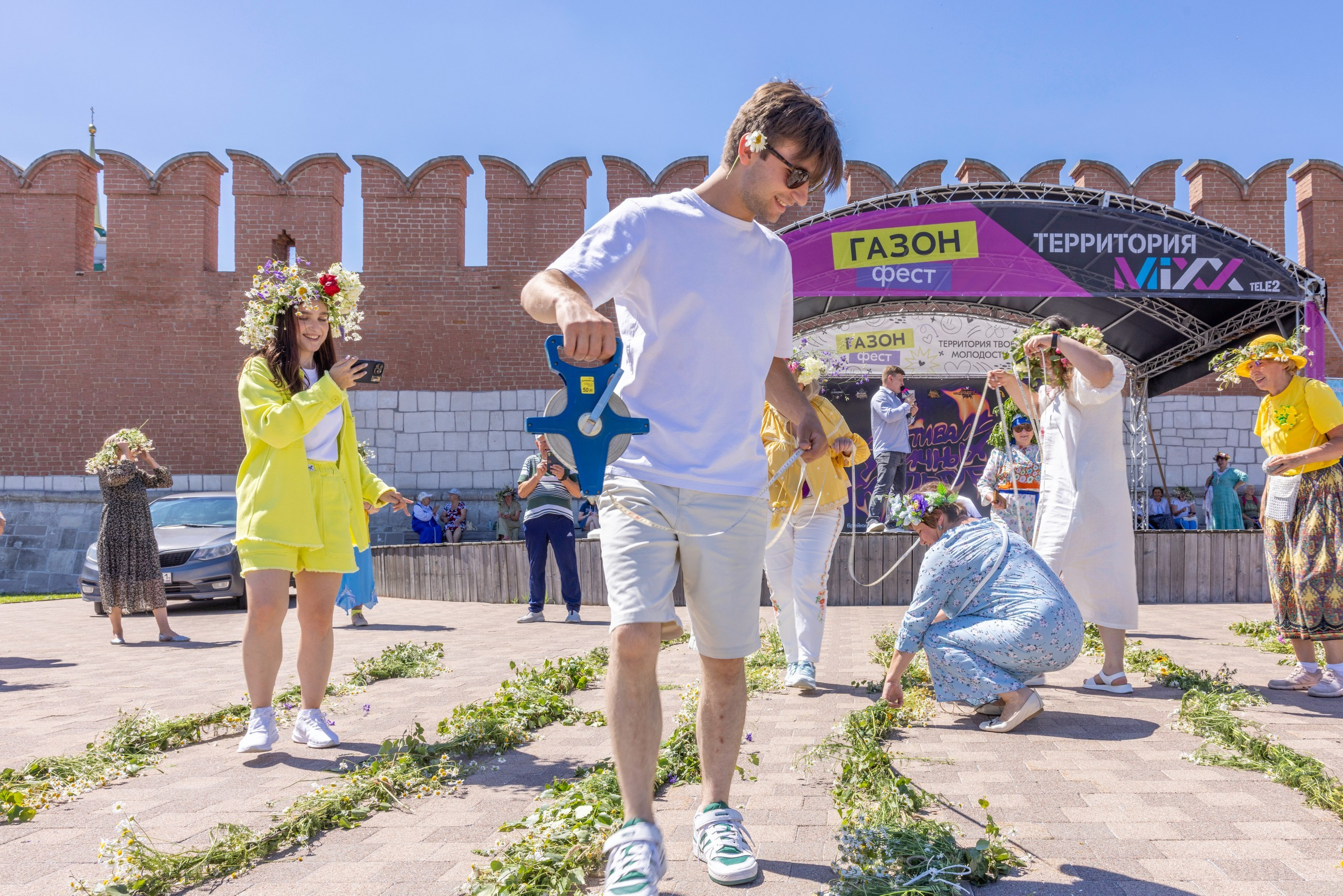 Фестиваль «Ромашковый хоровод». Северная ходьба. Фотограф в Туле Крупский АнДРей. Фотостудия «КАДР71» в Туле