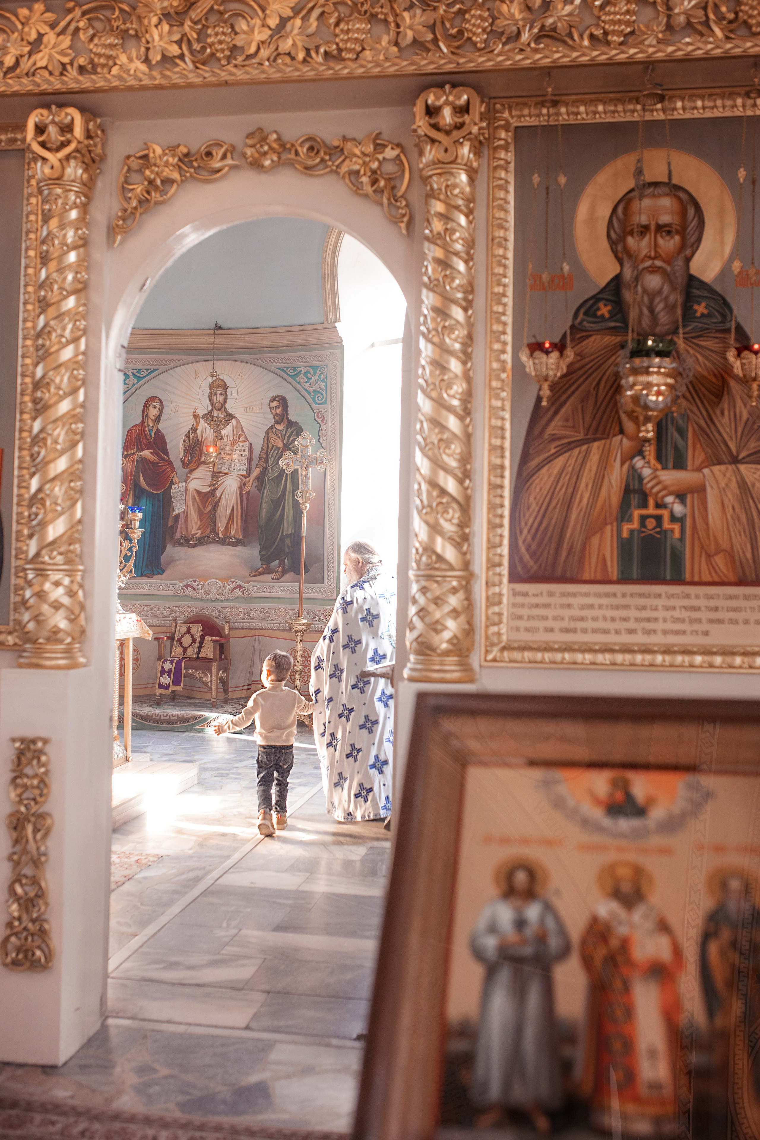 Крещение Ивана и Василисы. Съемка Таинств Крещения Венчания, детские и семейные съемки в Пензе