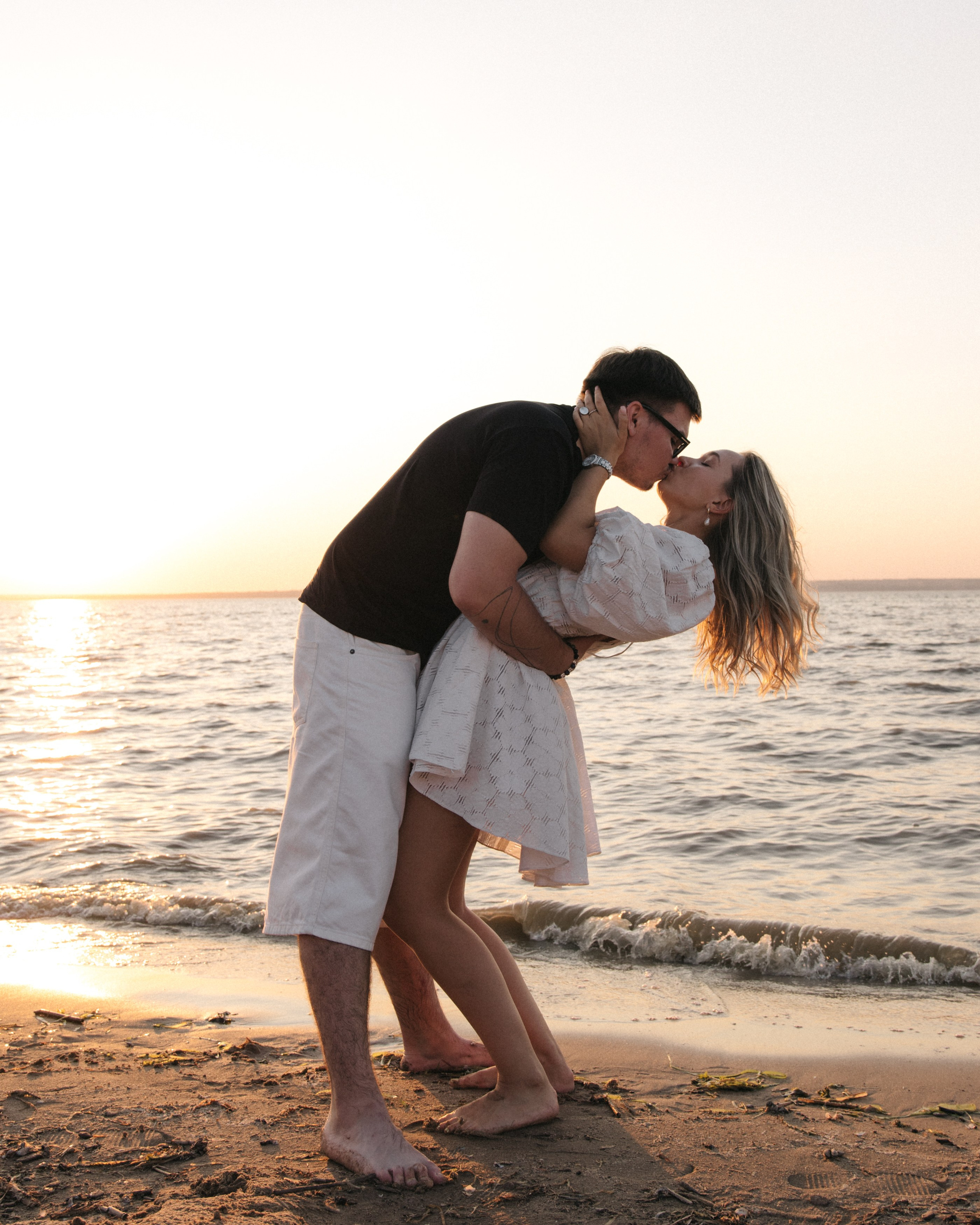 Love story на берегу реки Волга ♥. Фотограф Санкт-Петербург. Аврамова Анастасия