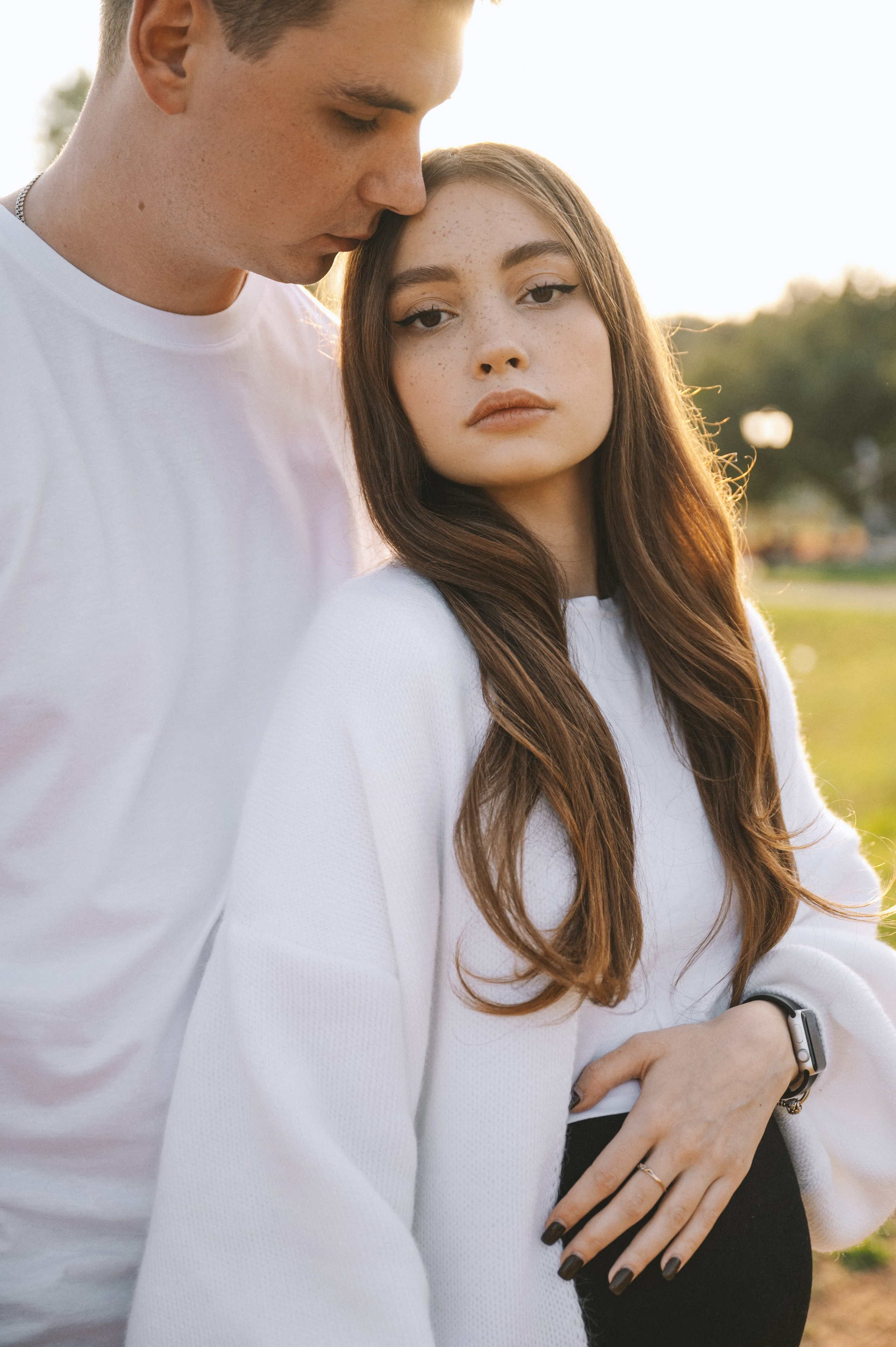 Фотосессия на закате в Гребнево. Свадебный и семейный фотограф Виктория Носачёва. Щелково, Москва и МО