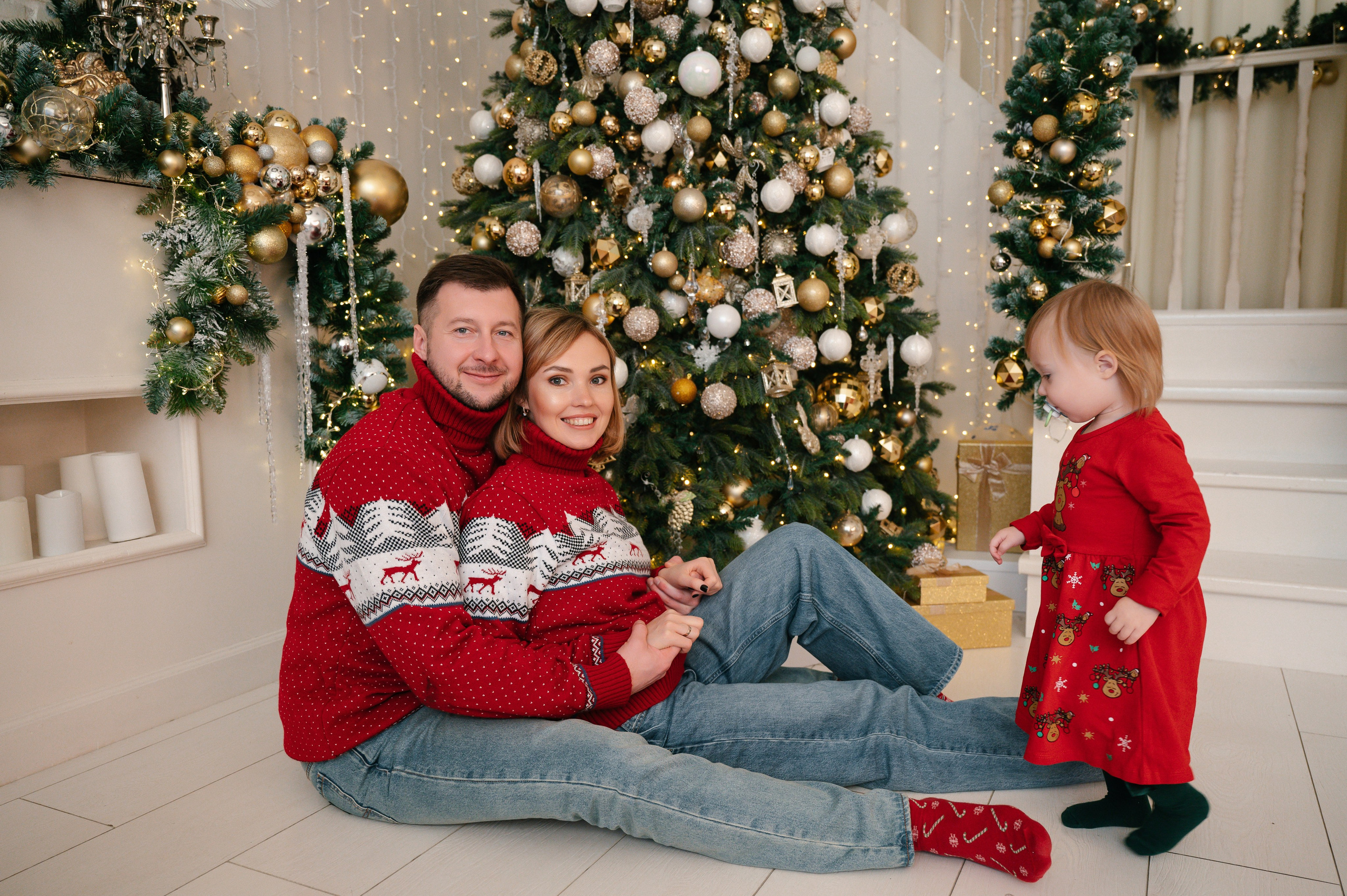 Новогодняя съемка. Свадебный видеограф в Москве Никонова Анна