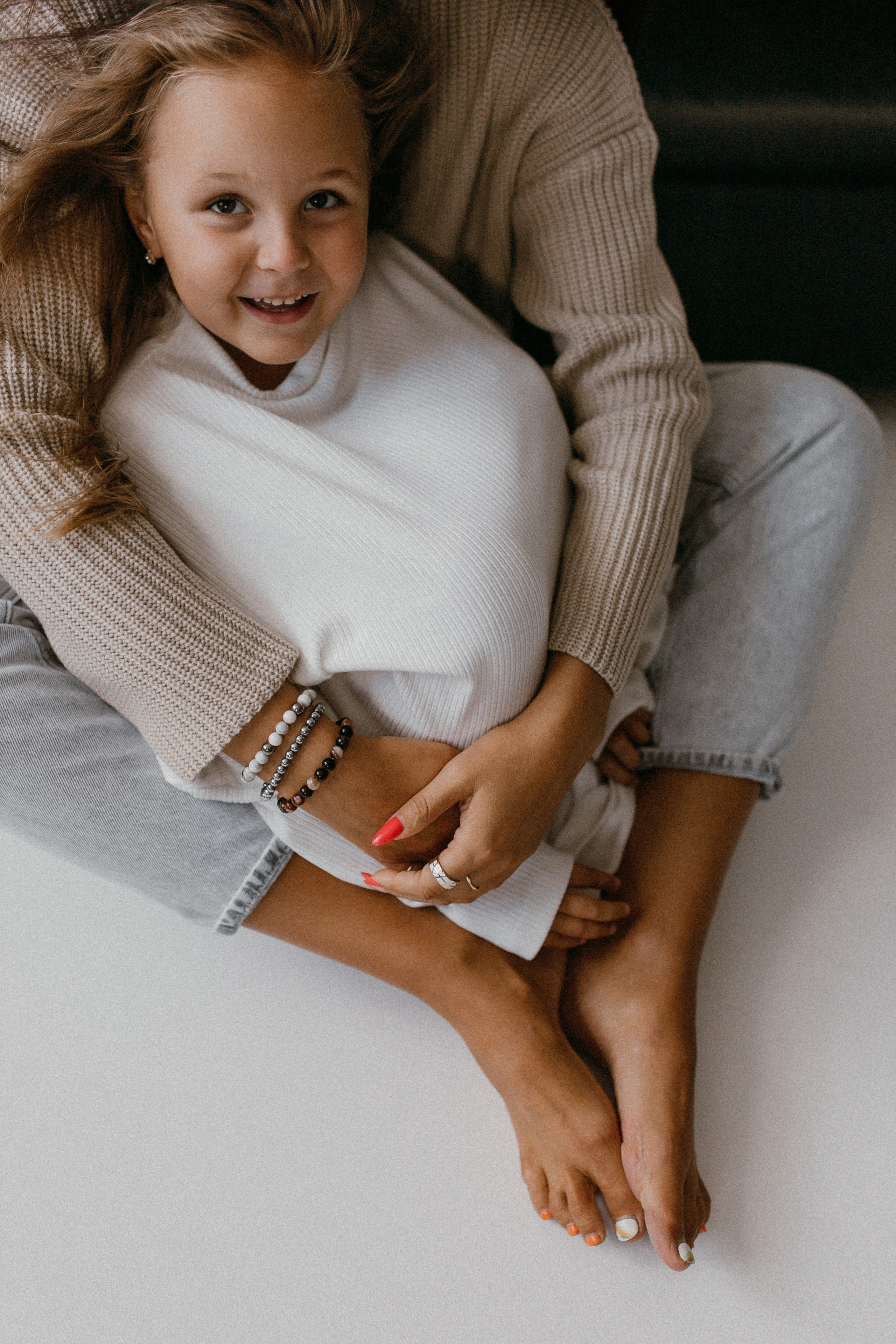 Есения и мама. Семейный фотограф Губкин/Старый Оскол