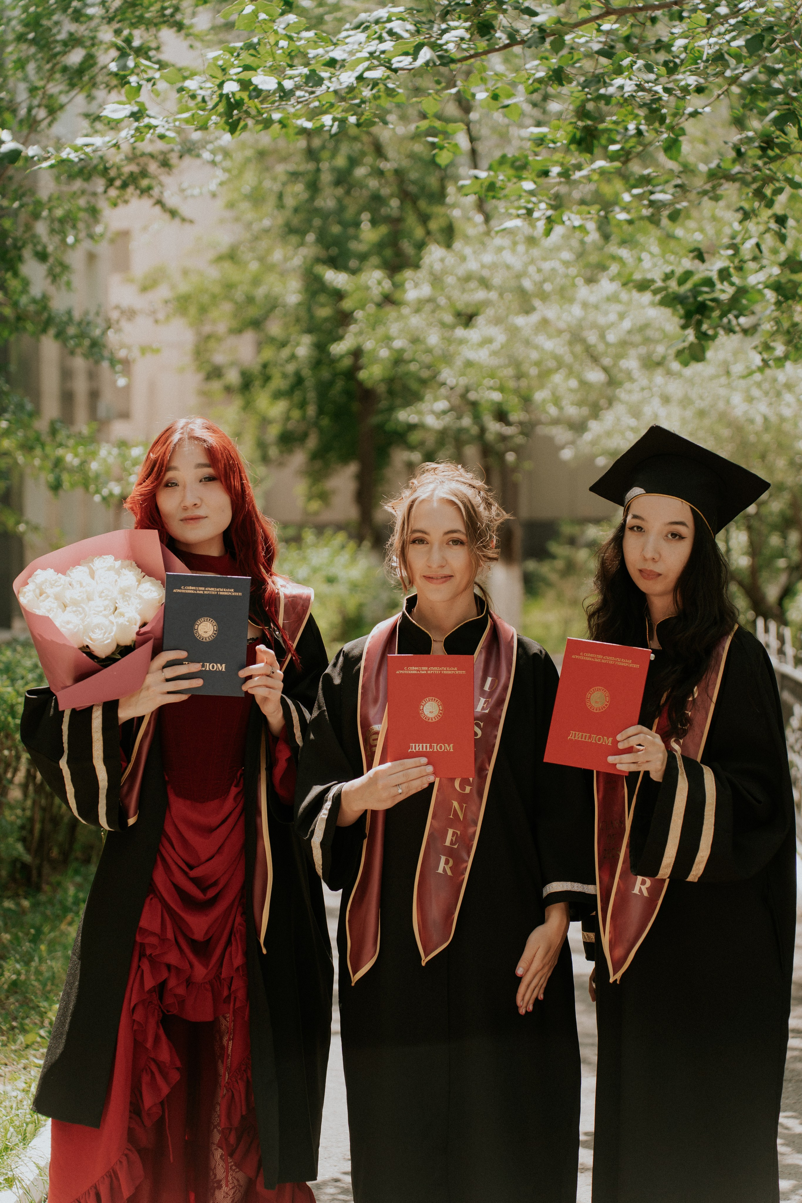 Выпускной Аграрный унивеситет. Крис Богомазова