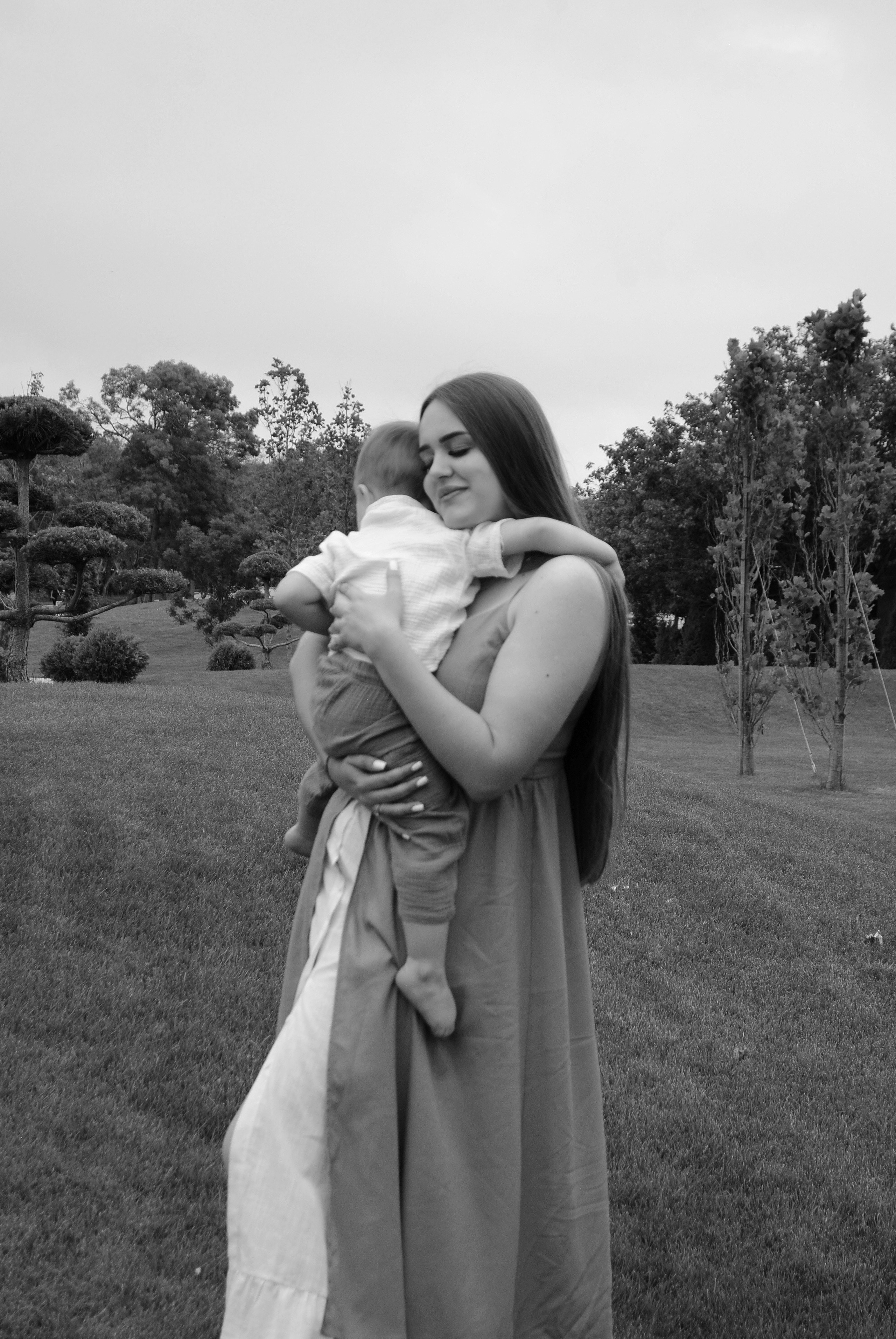 Настя и семья. Фотограф Мария Мусаелян