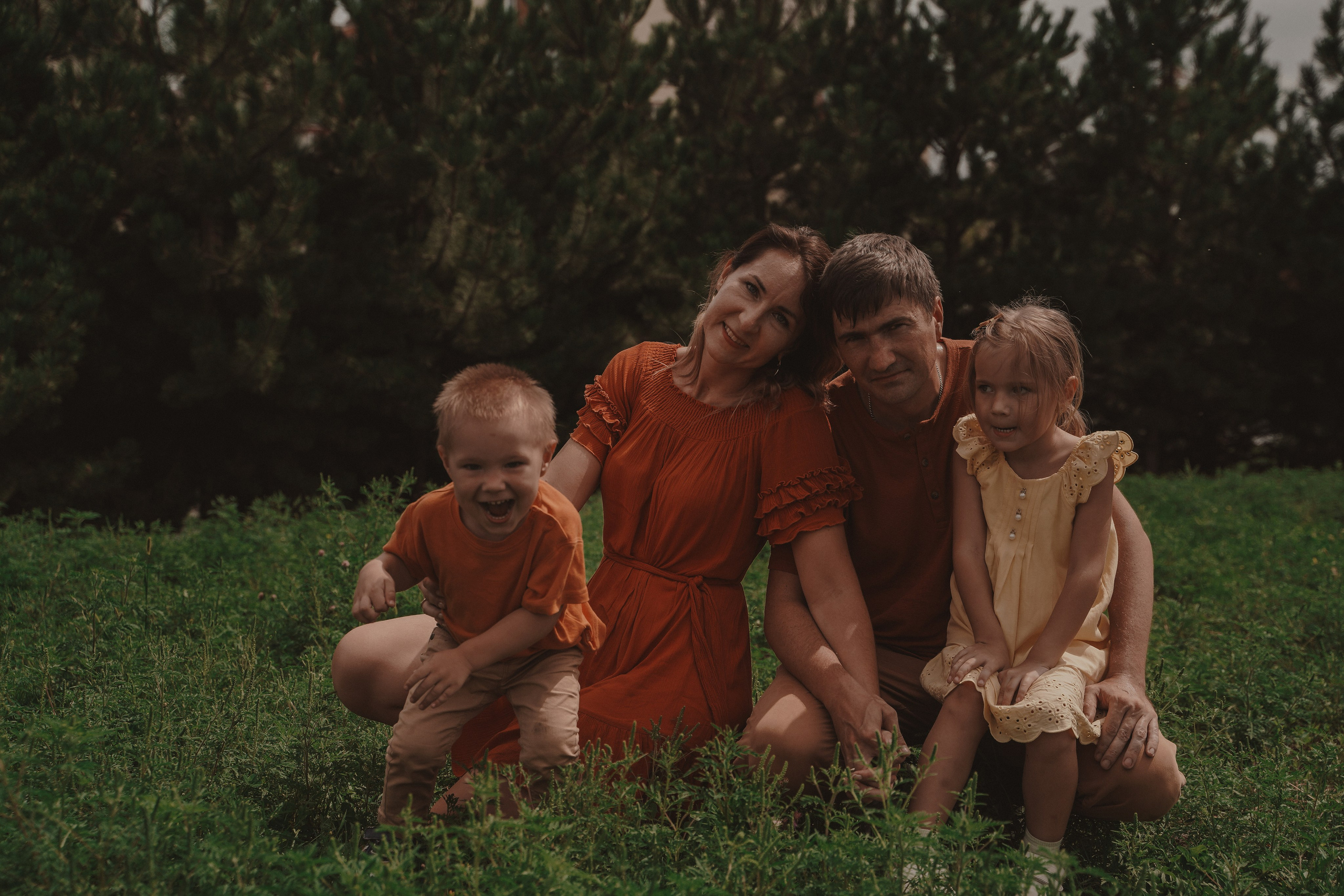 Семейная фотосессия в Немецкой деревне. Семейный и женский фотограф в Краснодаре Анастасия Приймак