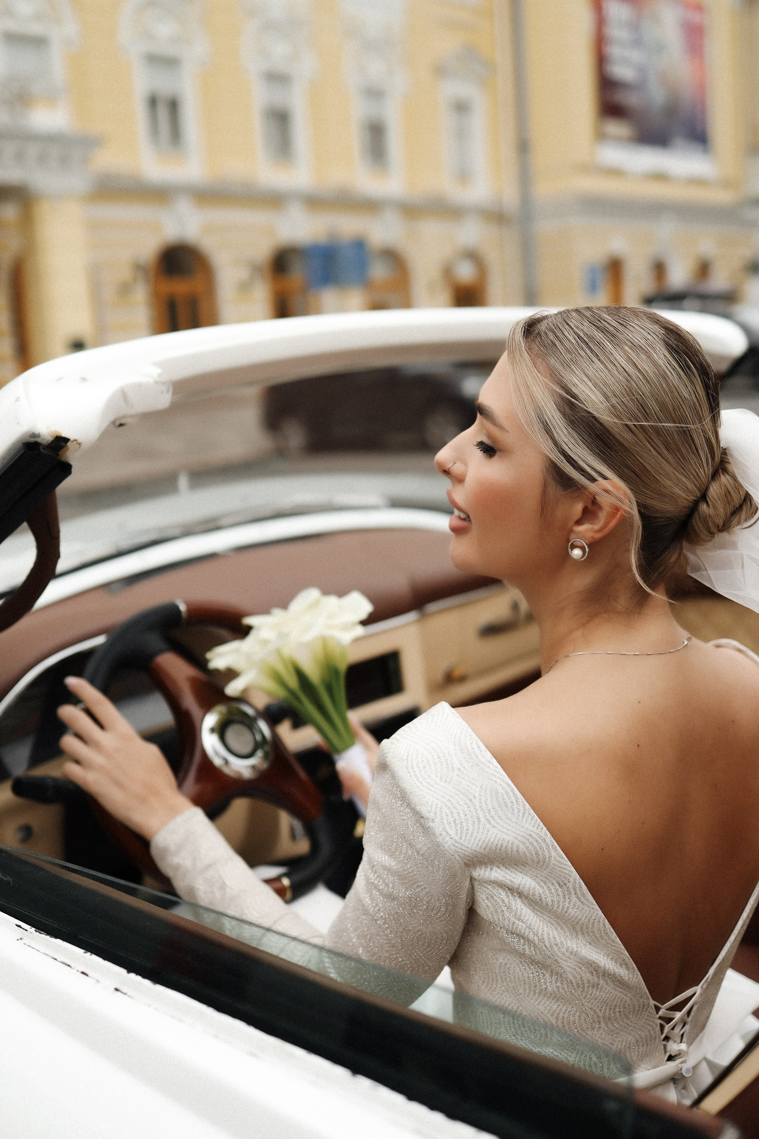 А. + Ю. Грибоедовский ЗАГС, прогулка на кабриолете. Семейный и lovestory фотограф в Москве Светлана Коняхина