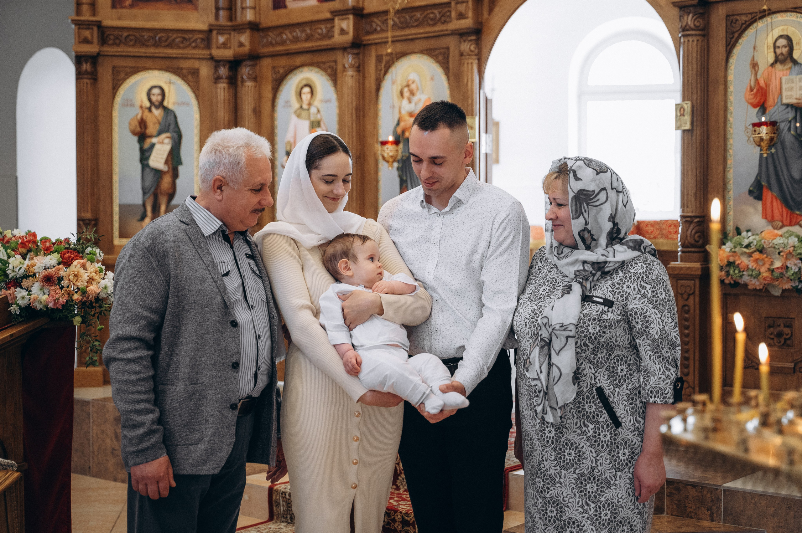 Крещение Мирона (Храм Преображения Господня). Семейный фотограф в Минске Дарья Дреко