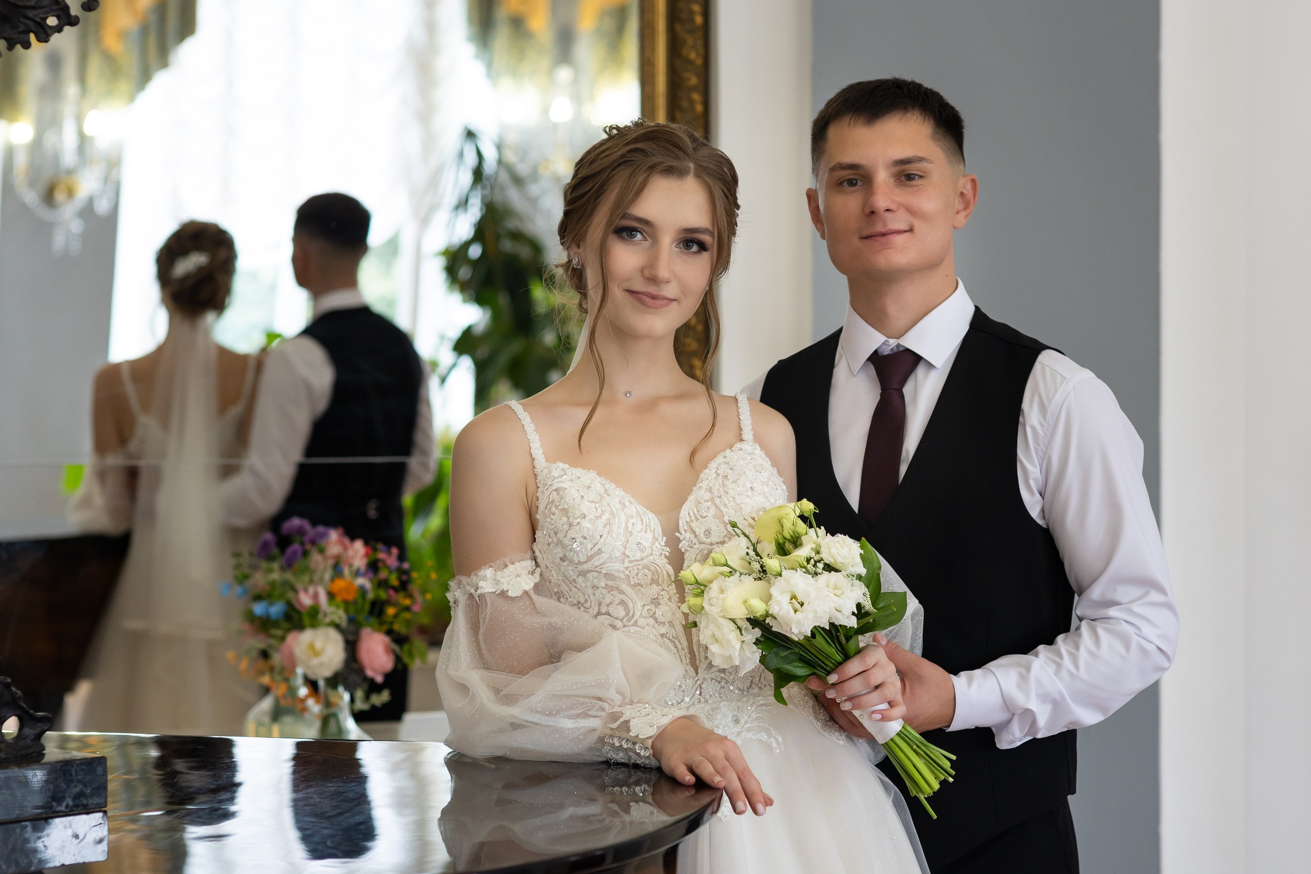 Дворец Бобринских. Свадебная фотосъёмка в Москве, Туле