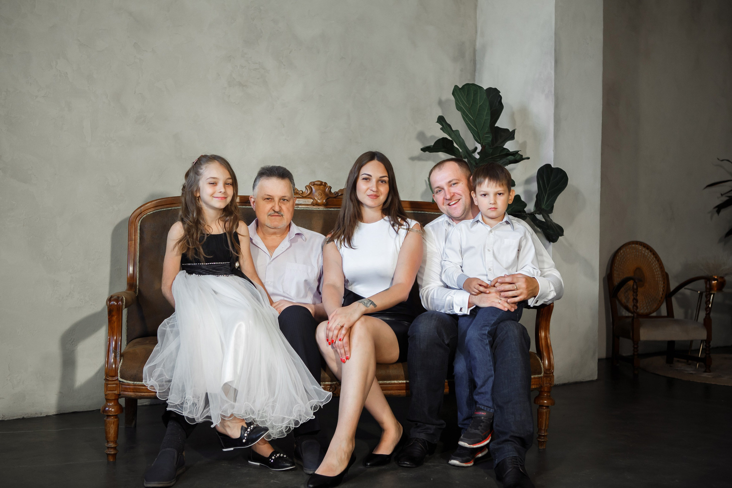 Очень большая семья, личные и парные портреты. Свадебный и портретный Фотограф в Липецке Дмитрий Котюков