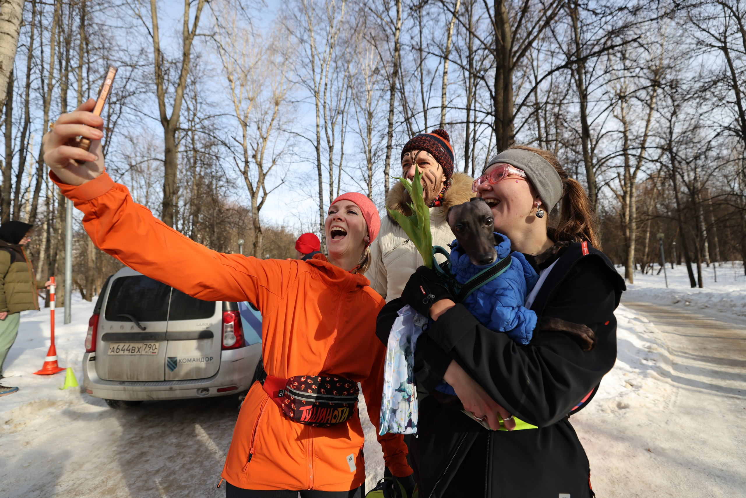 Тушиноги умеют поздравлять — 07.03.26. Фотограф Сергей Ловкий