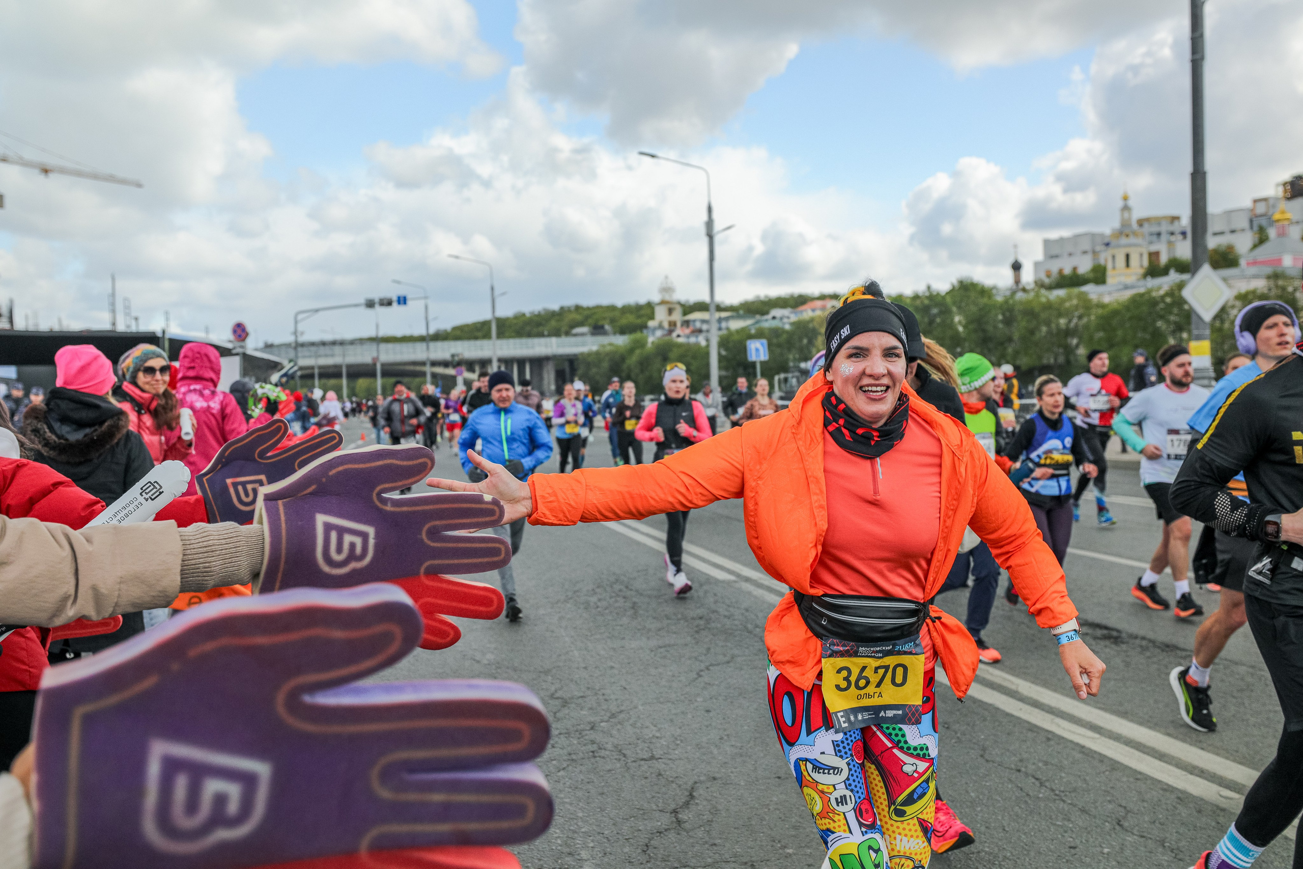 Московский полумарафон 27.04.25. Фотограф Сергей Ловкий