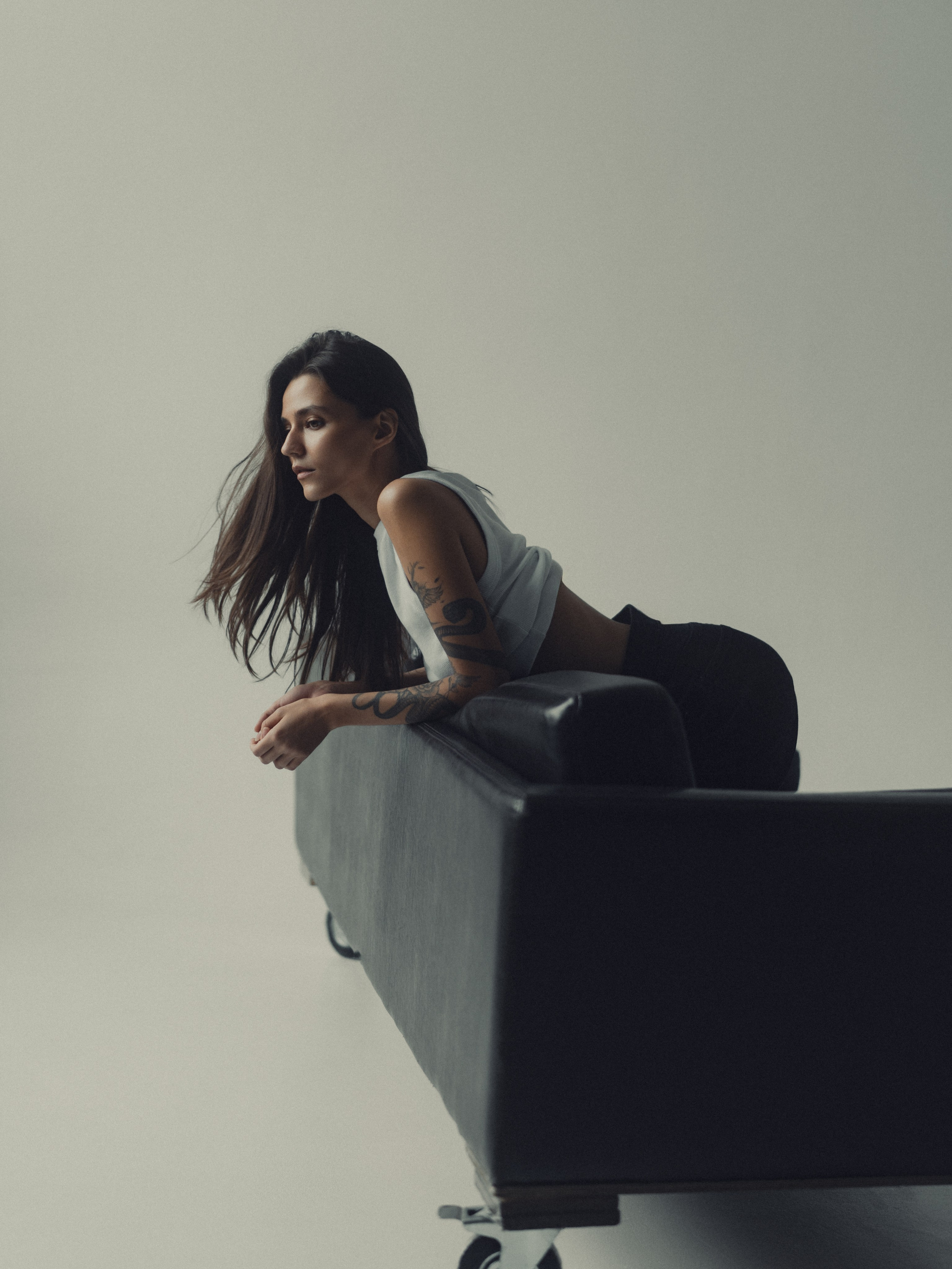 Студийная фотосъемка с Алиной на циклораме в Казани