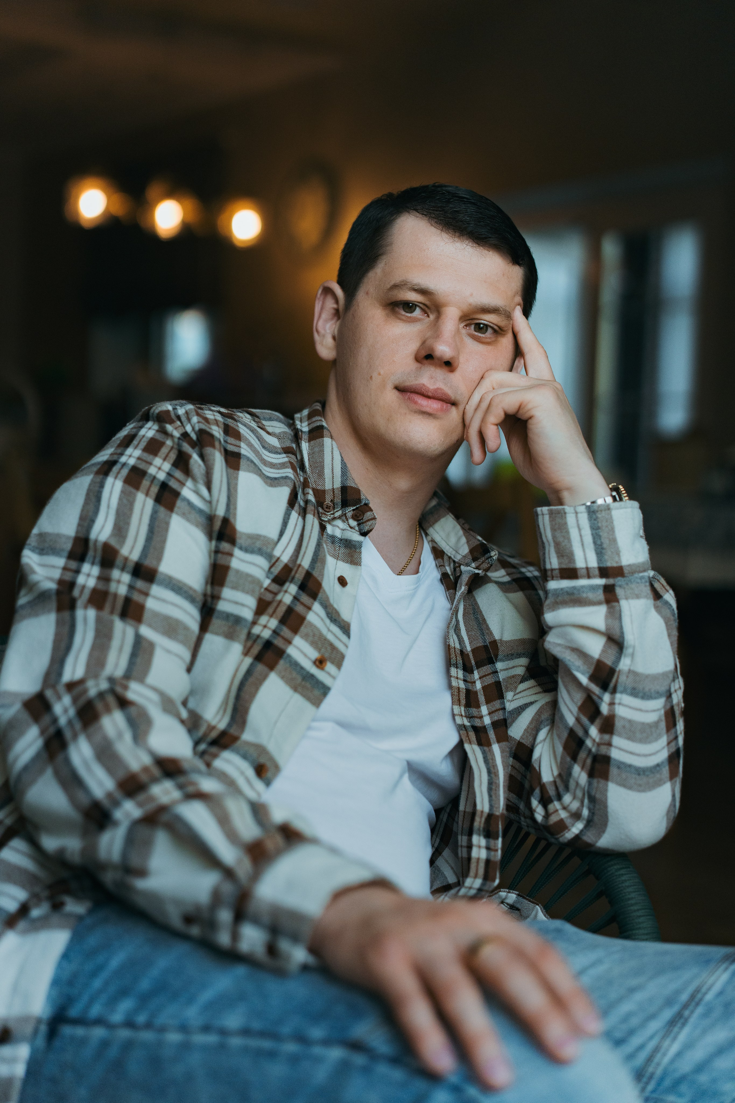 Мужской портрет. Портретный и семейный фотограф в Москве/Видное