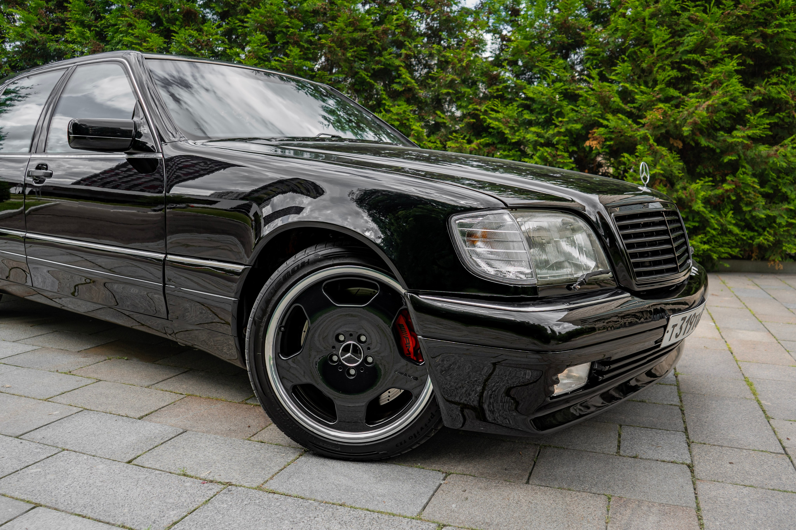Mercedes W140. Автомобильный фотограф Ногинск Денис Городок