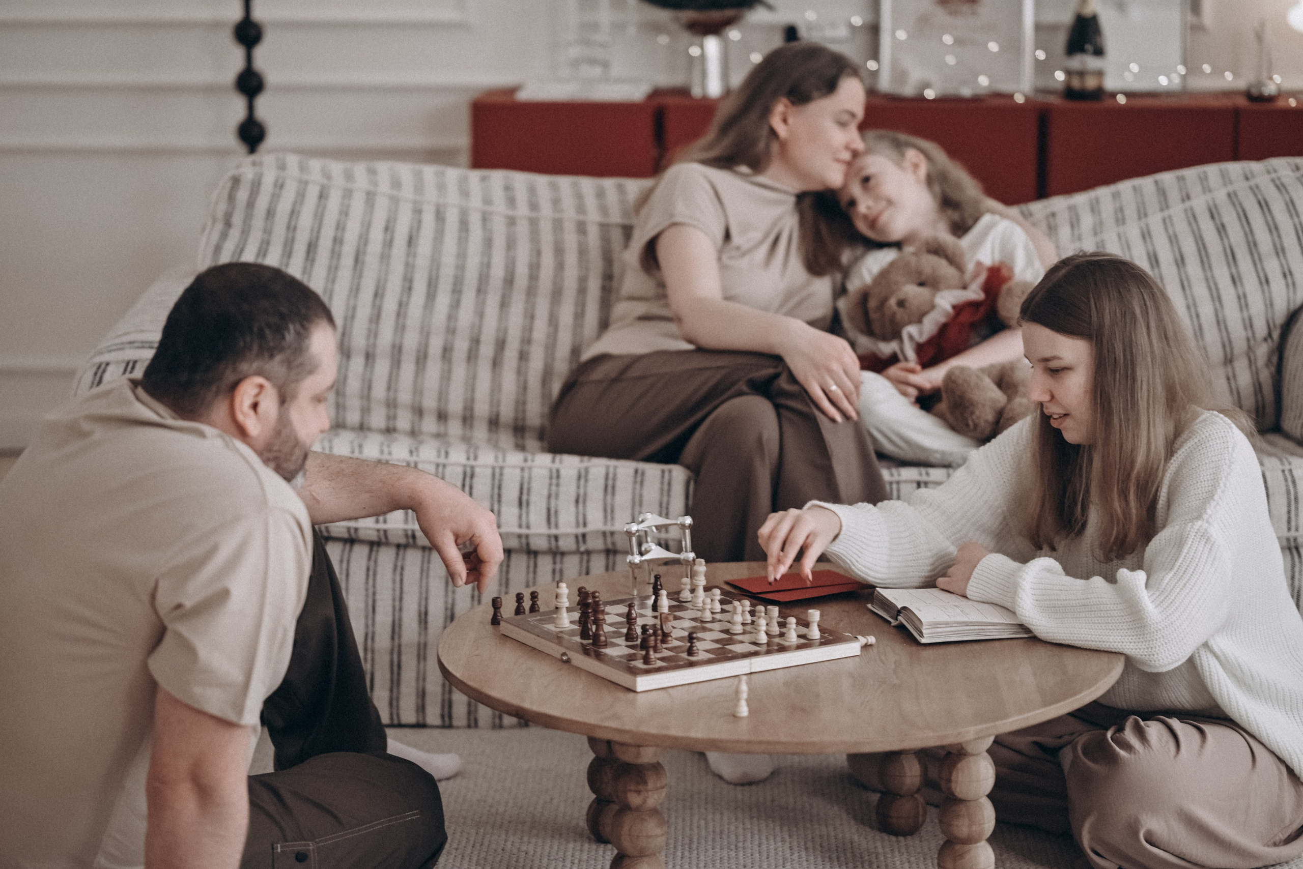 Александр, Юлия, Алина и Анечка. Семейный и детский фотограф Лариса Ерданова в Екатеринбурге