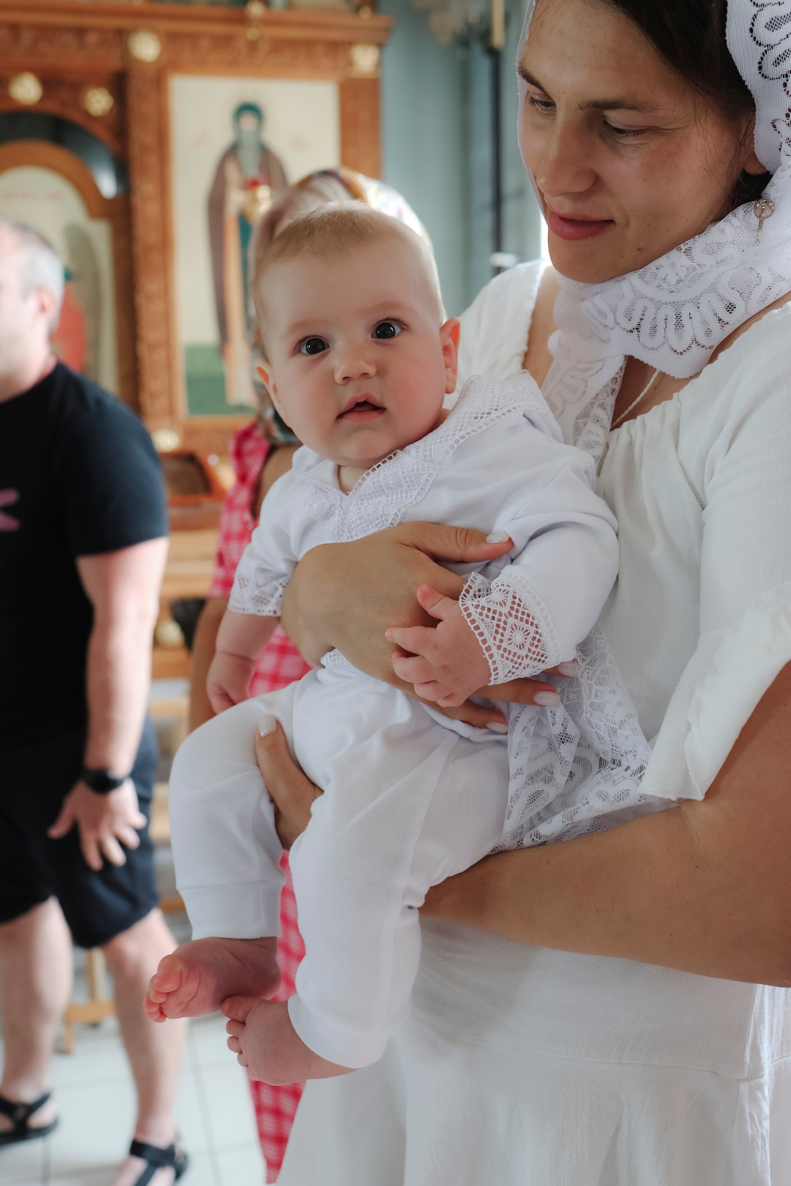 Крещение Гордея. Фотограф Новосибирск