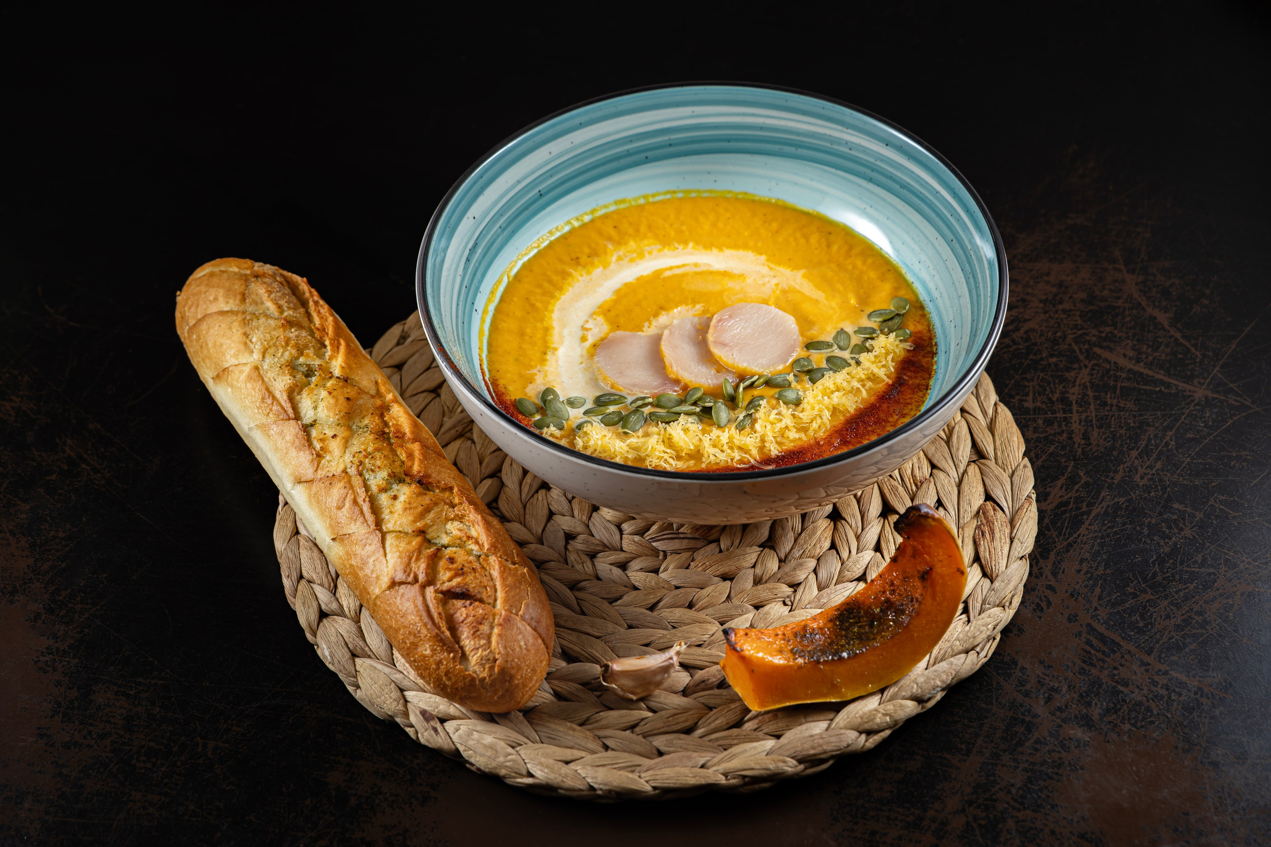 Тыквенный суп. Фотограф Александр Глебов