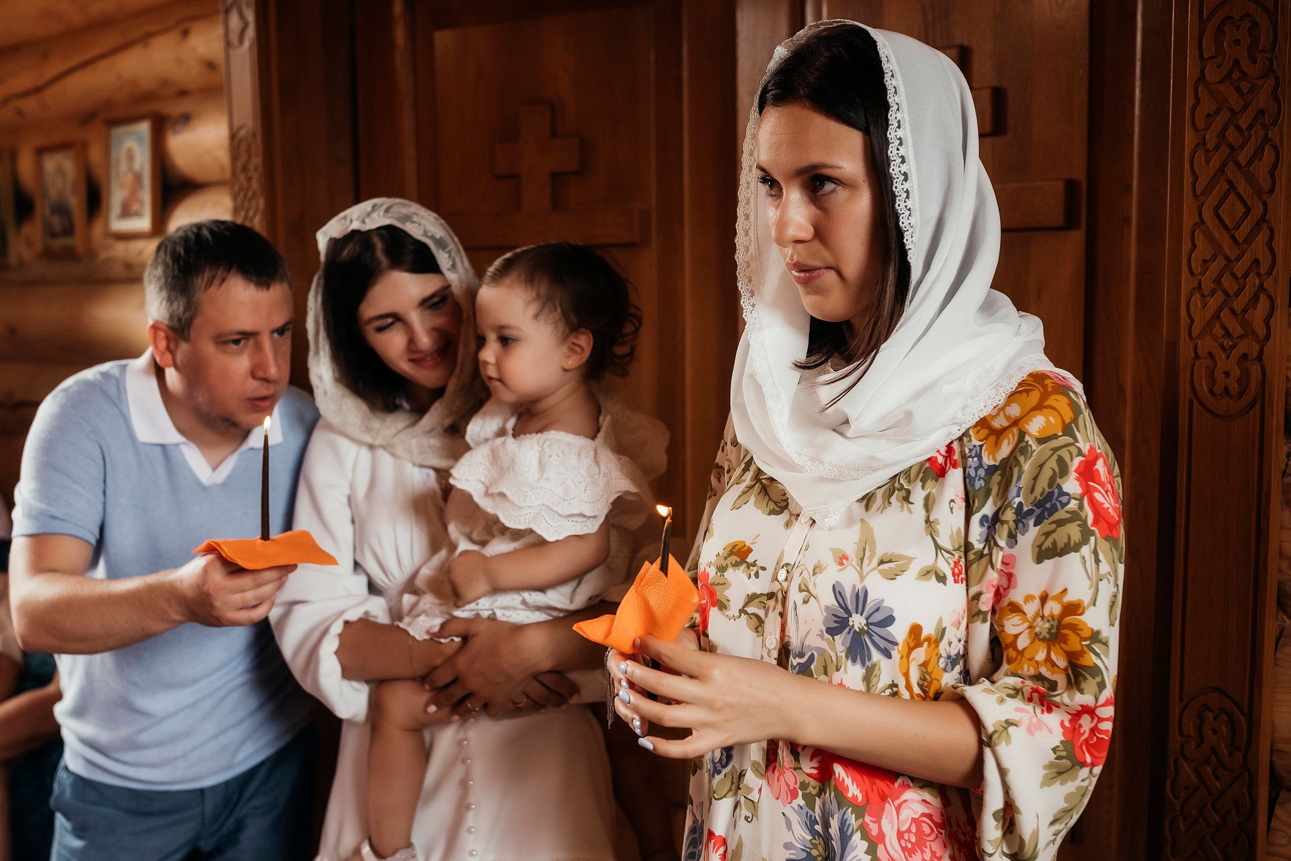 Таинство Крещения. Семейный фотограф Аделина Юрина