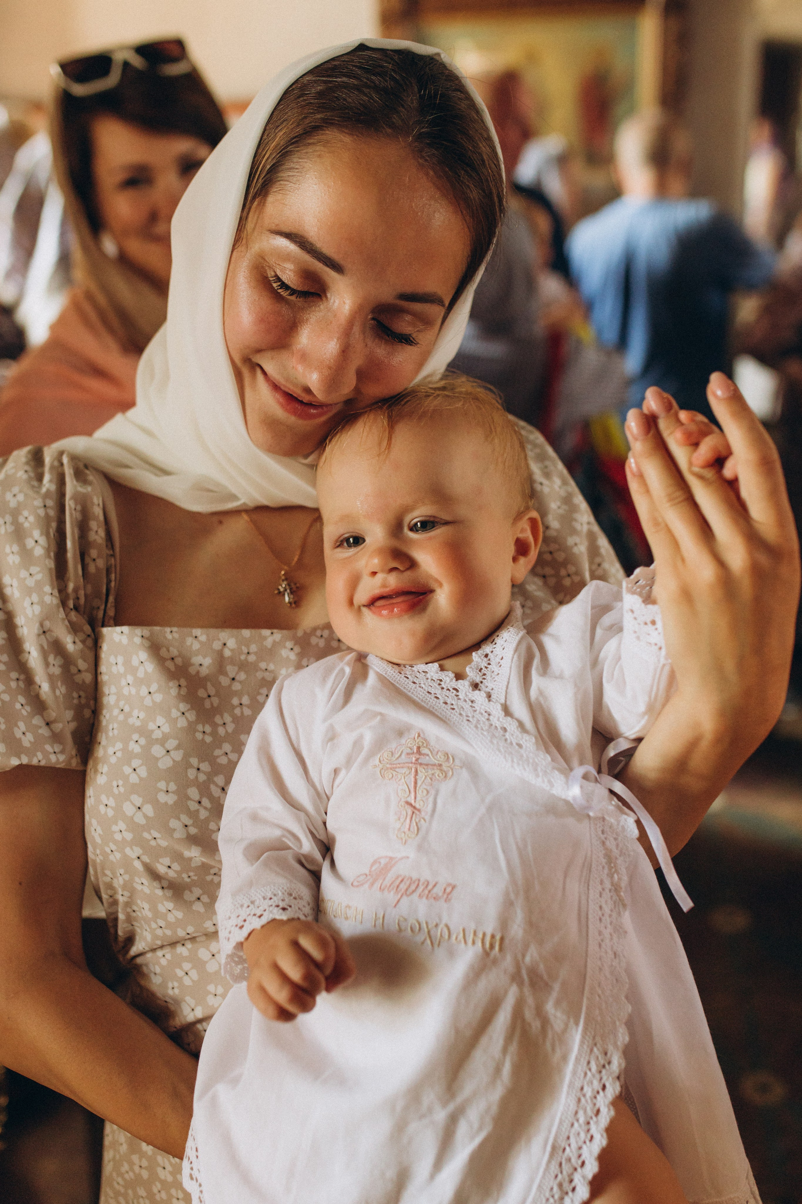 Крещение Марии. Семейный фотограф в Обнинске