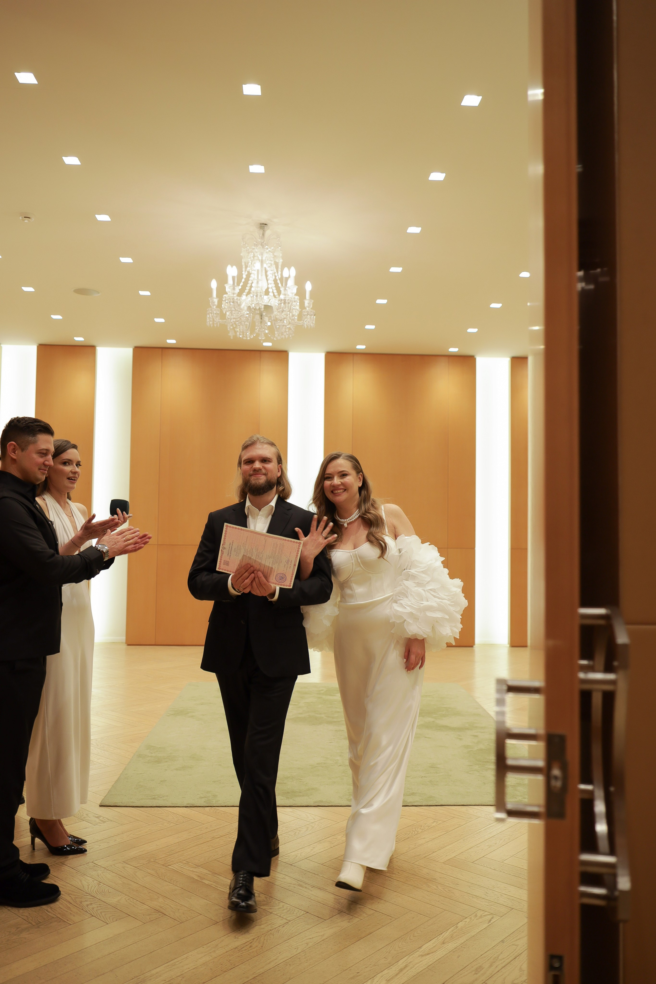 Максим и Анна | Кафе Пушкин. Свадебный фотограф Москва